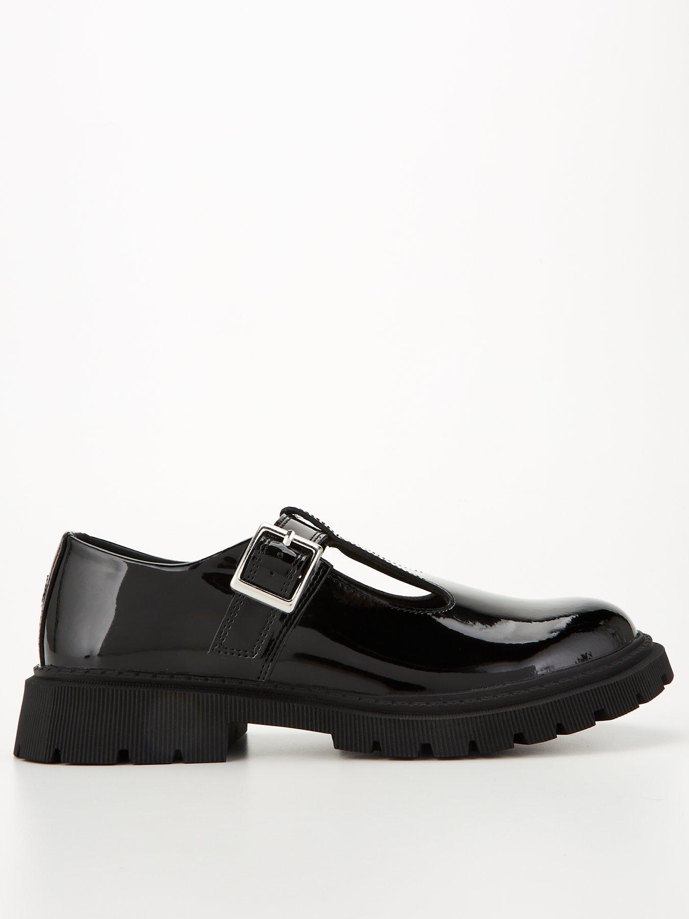 Image 1 of 6 of The Very Collection Older Girls Patent Leather T-bar School Shoe