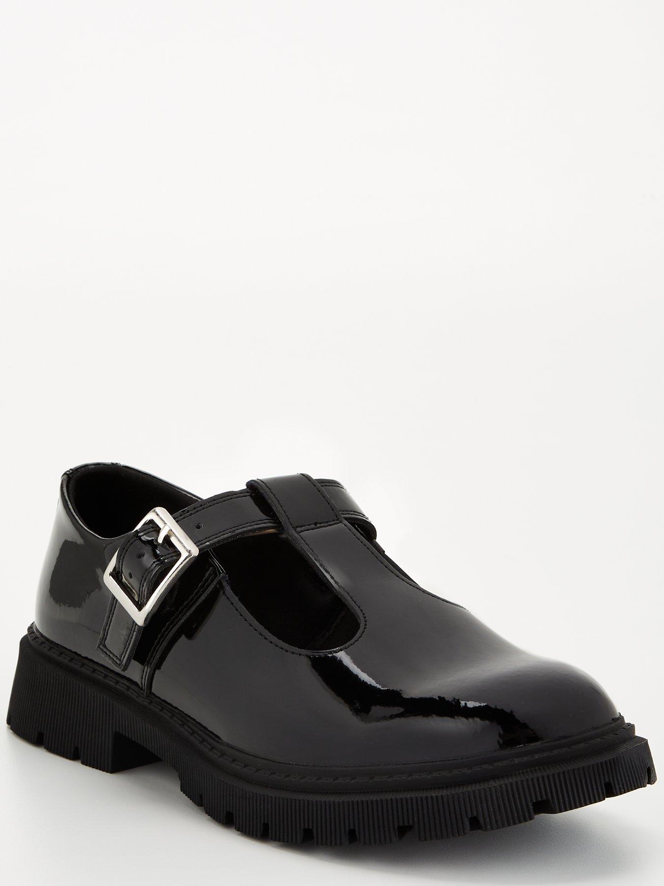 Image 2 of 6 of The Very Collection Older Girls Patent Leather T-bar School Shoe