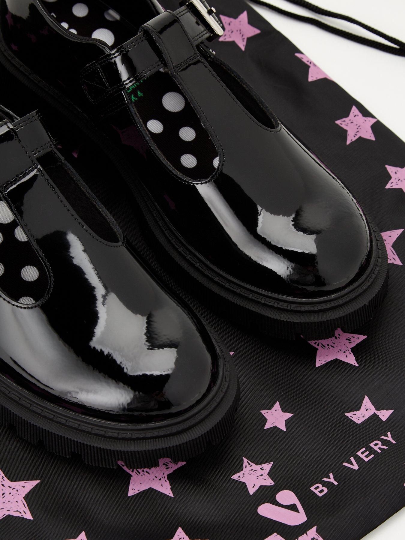 Image 6 of 6 of The Very Collection Older Girls Patent Leather T-bar School Shoe