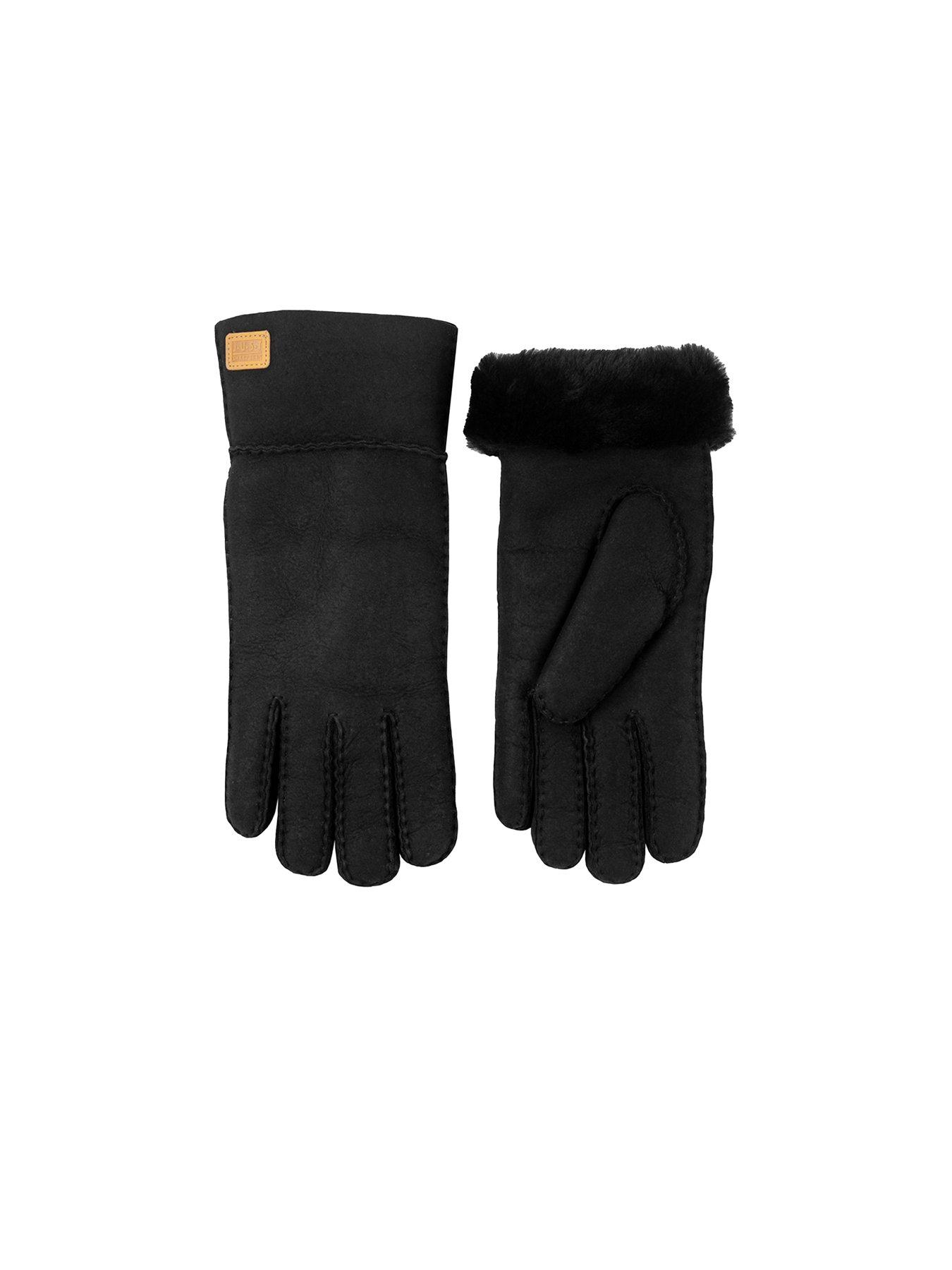 Image of Just Sheepskin Charlotte Sheepskin Gloves - Black