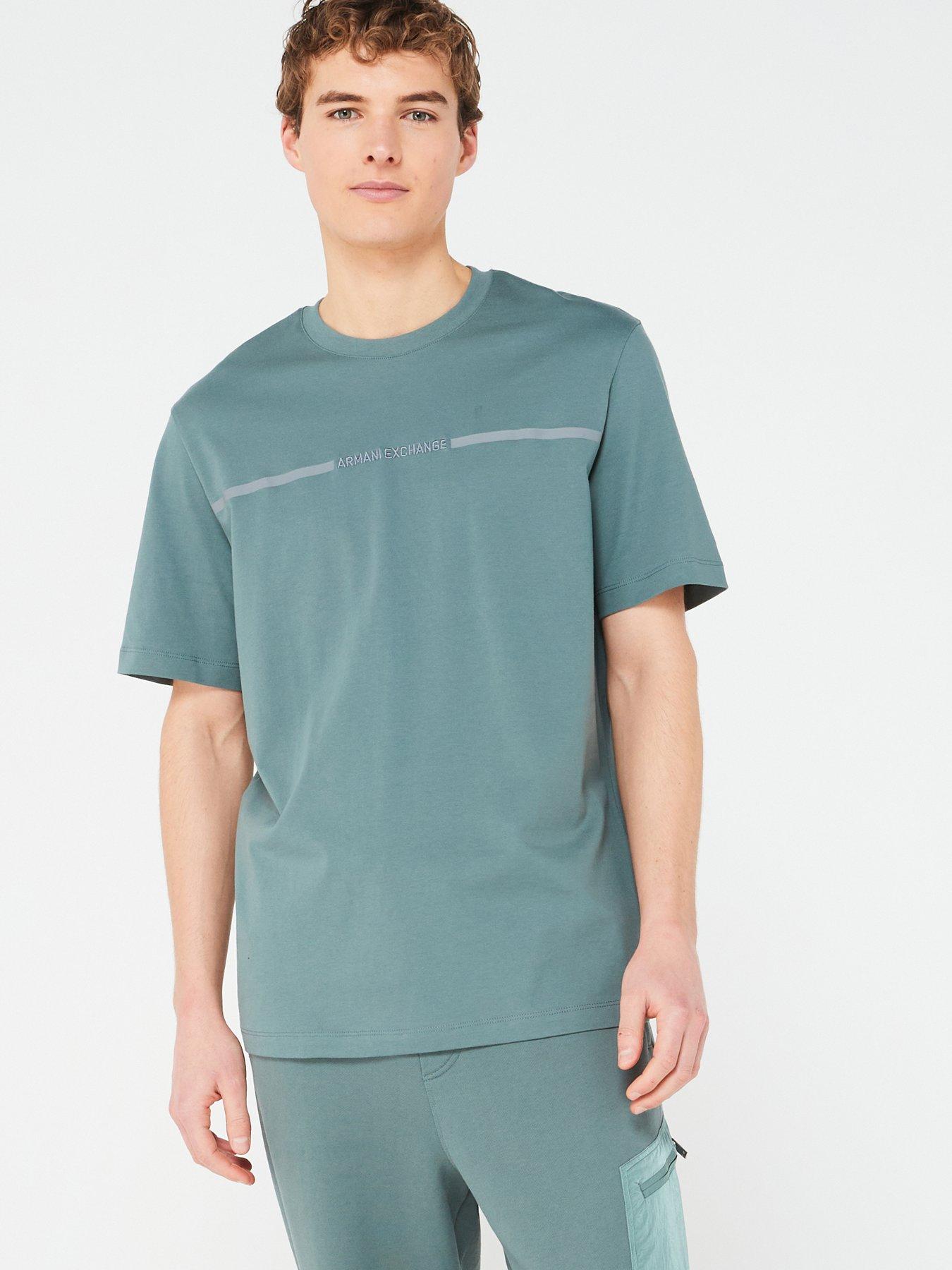 Armani tape t shirt hotsell