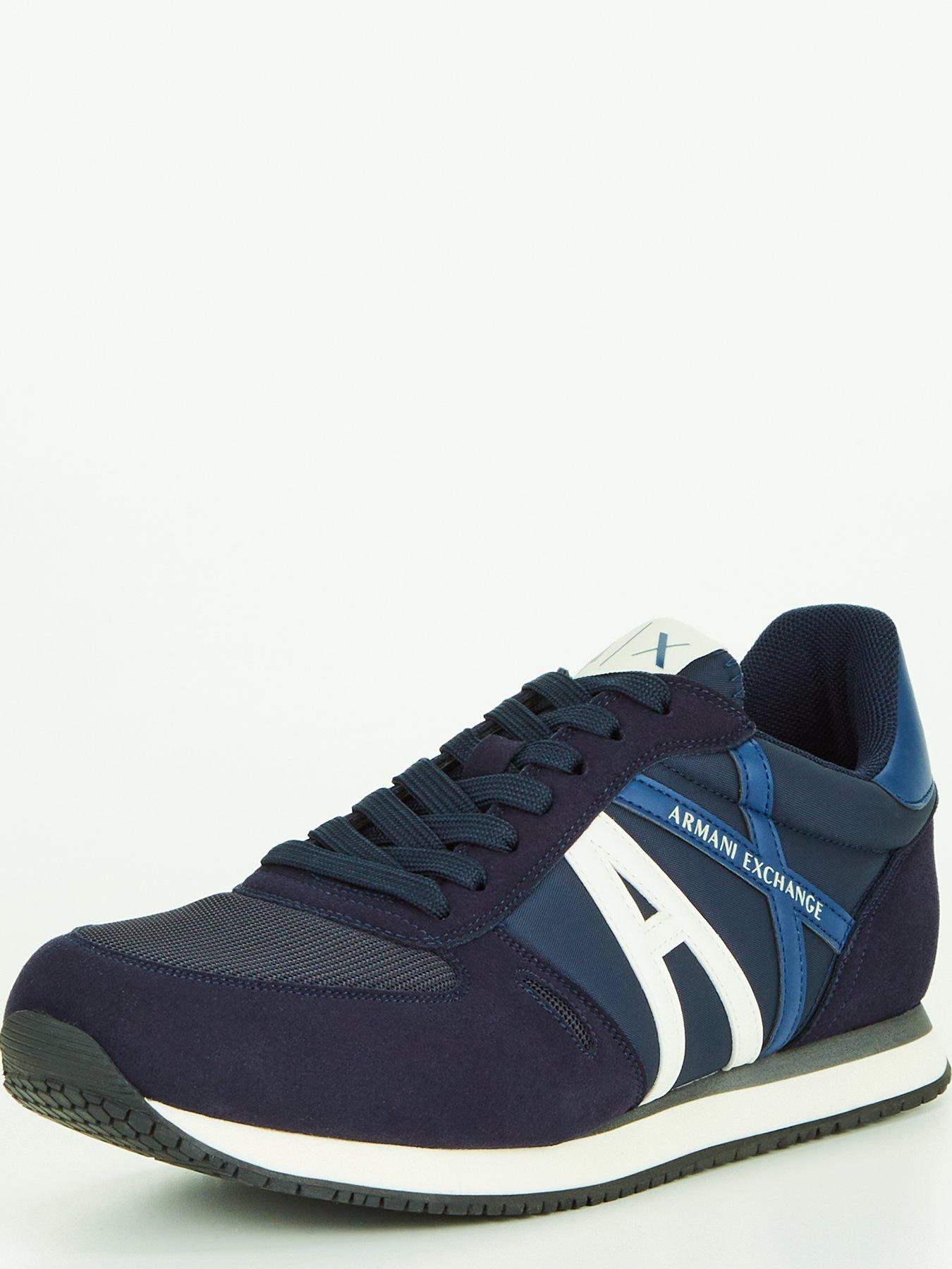 armani-exchange-rio-trainer-navystillFront