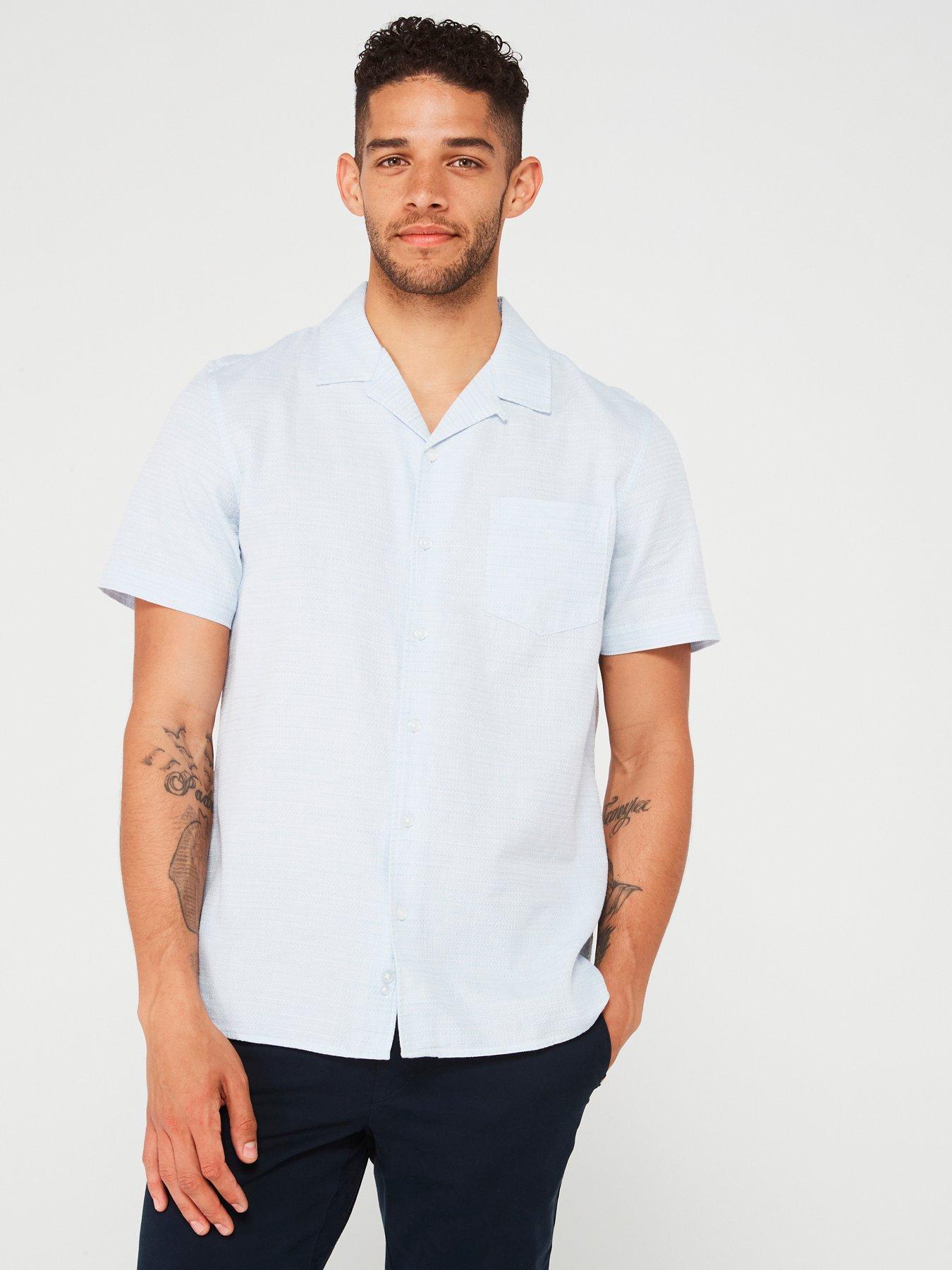 very-man-textured-short-sleeve-shirt-light-blue