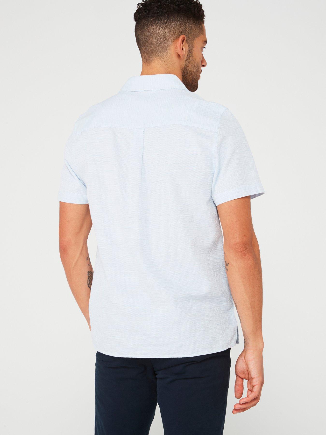 very-man-textured-short-sleeve-shirt-light-bluestillFront