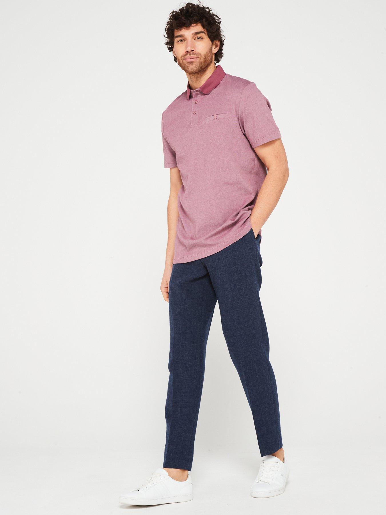 very-man-textured-modal-polo-redback