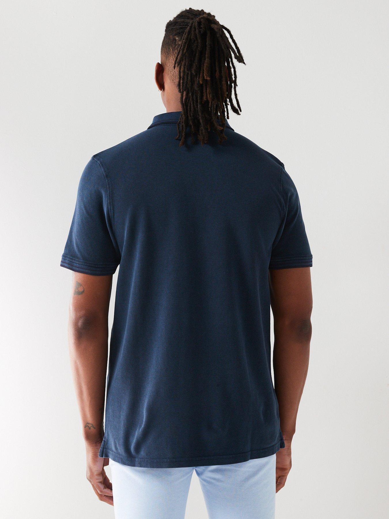 very-man-pique-garment-dyed-polo-navystillFront