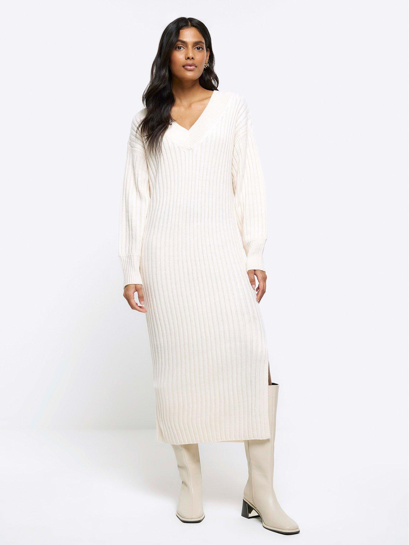 Cream discount jumper dress