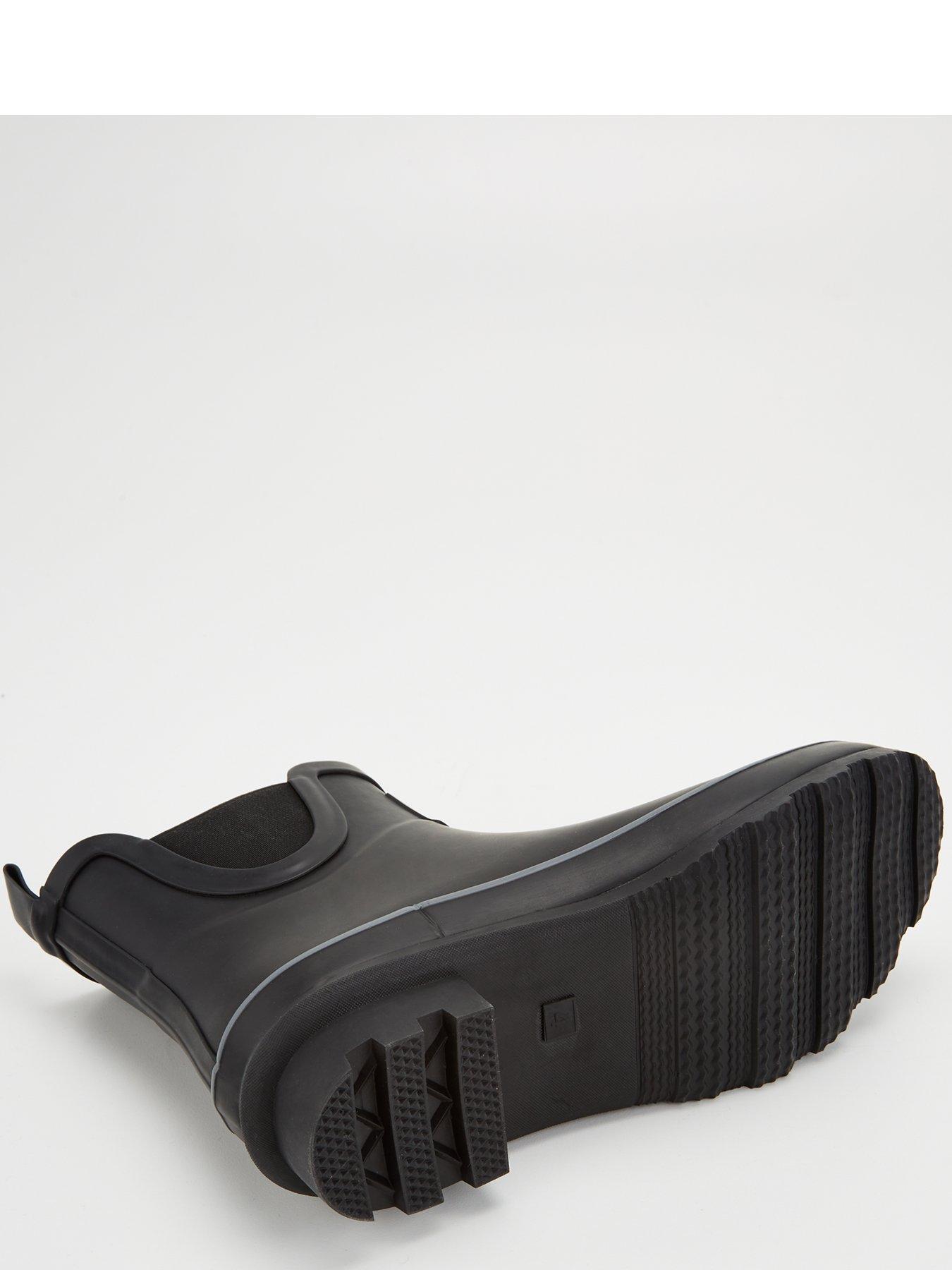 Image 5 of 6 of Elle Sport Elle Sport Rubber Ankle Wellington Boot - Black