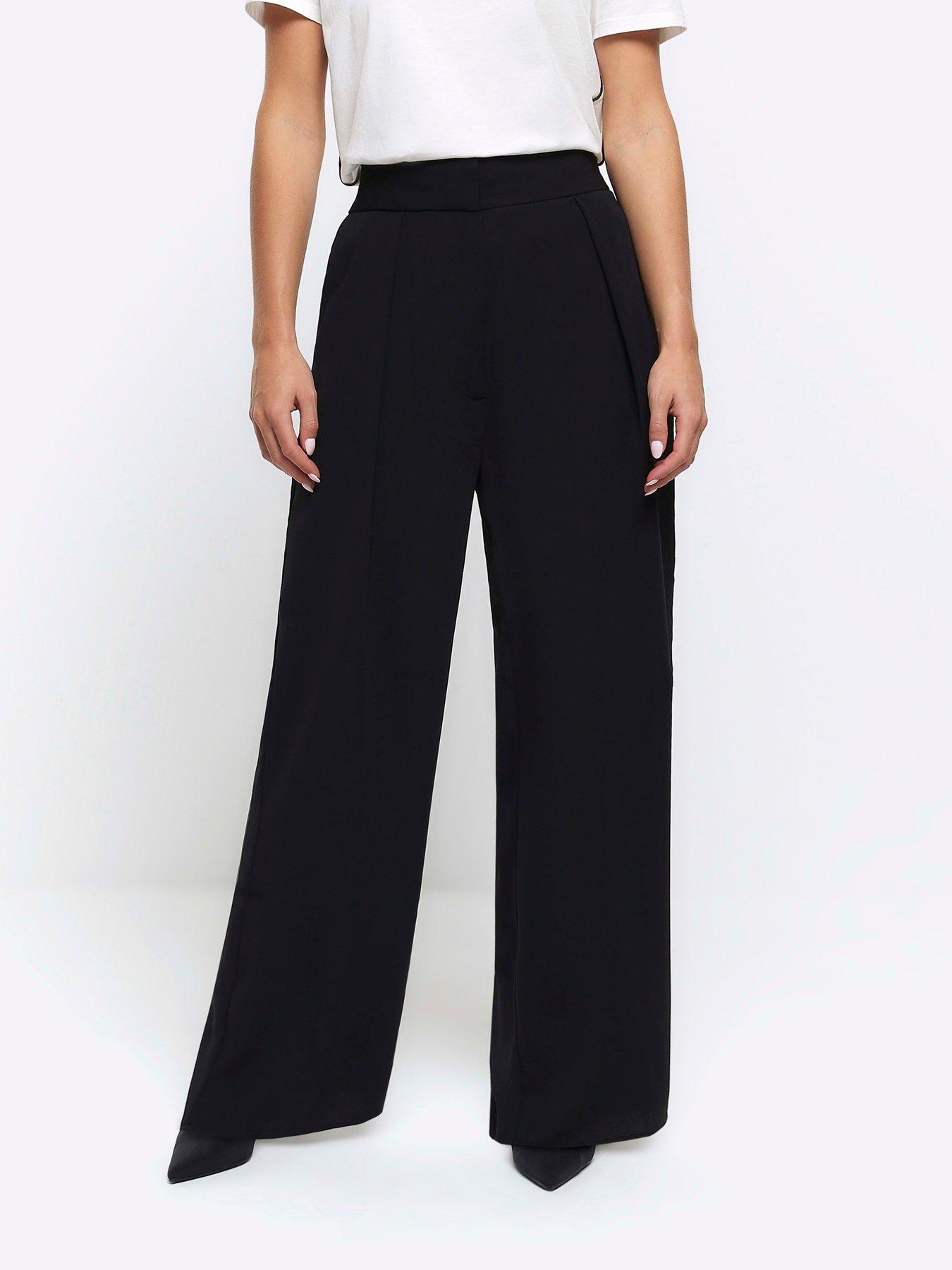 ri-petite-petite-wide-leg-pleated-trouser-black