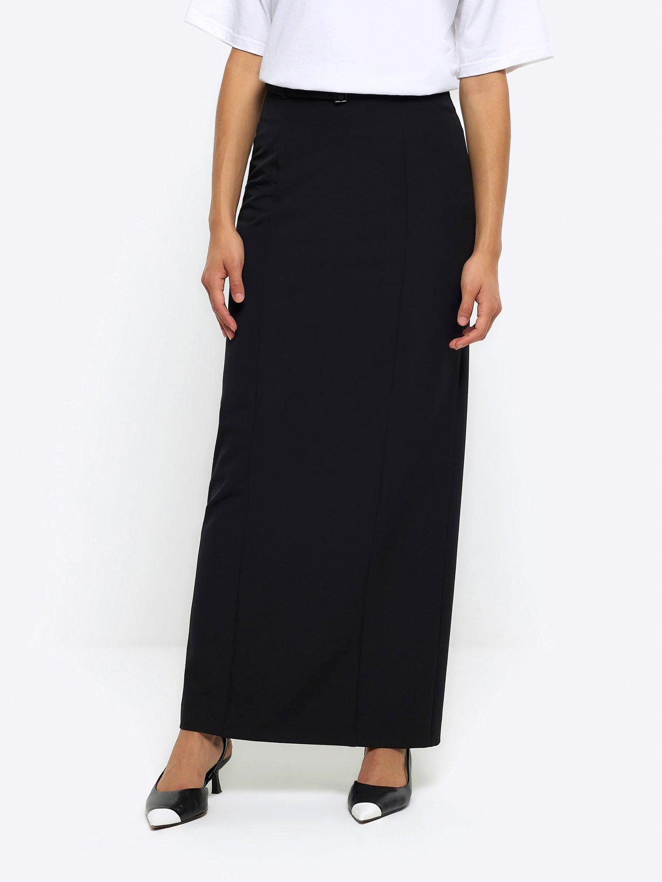 Tailored maxi hot sale pencil skirt