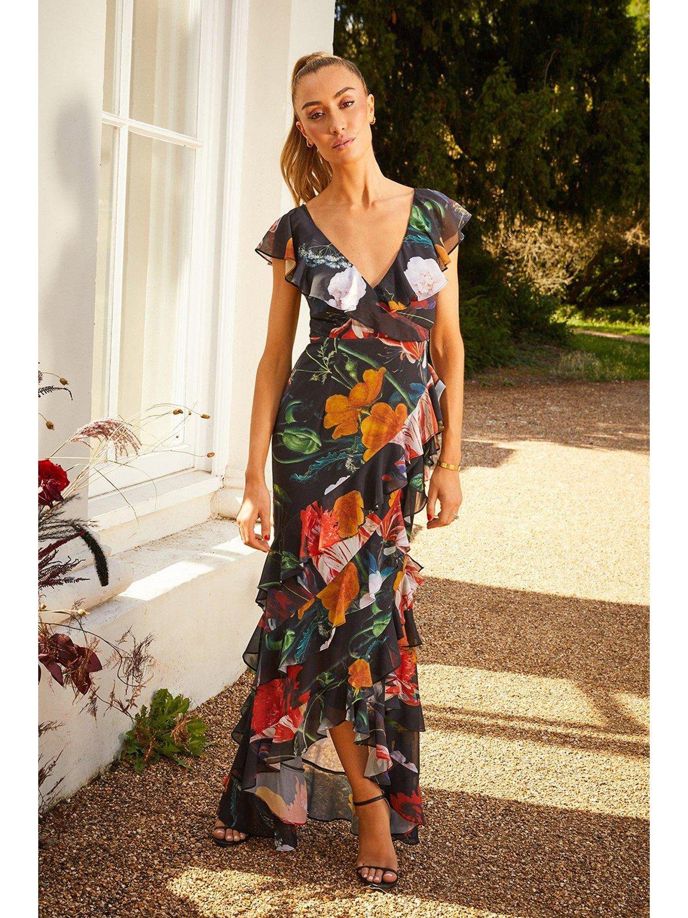 Coast black maxi dress sale