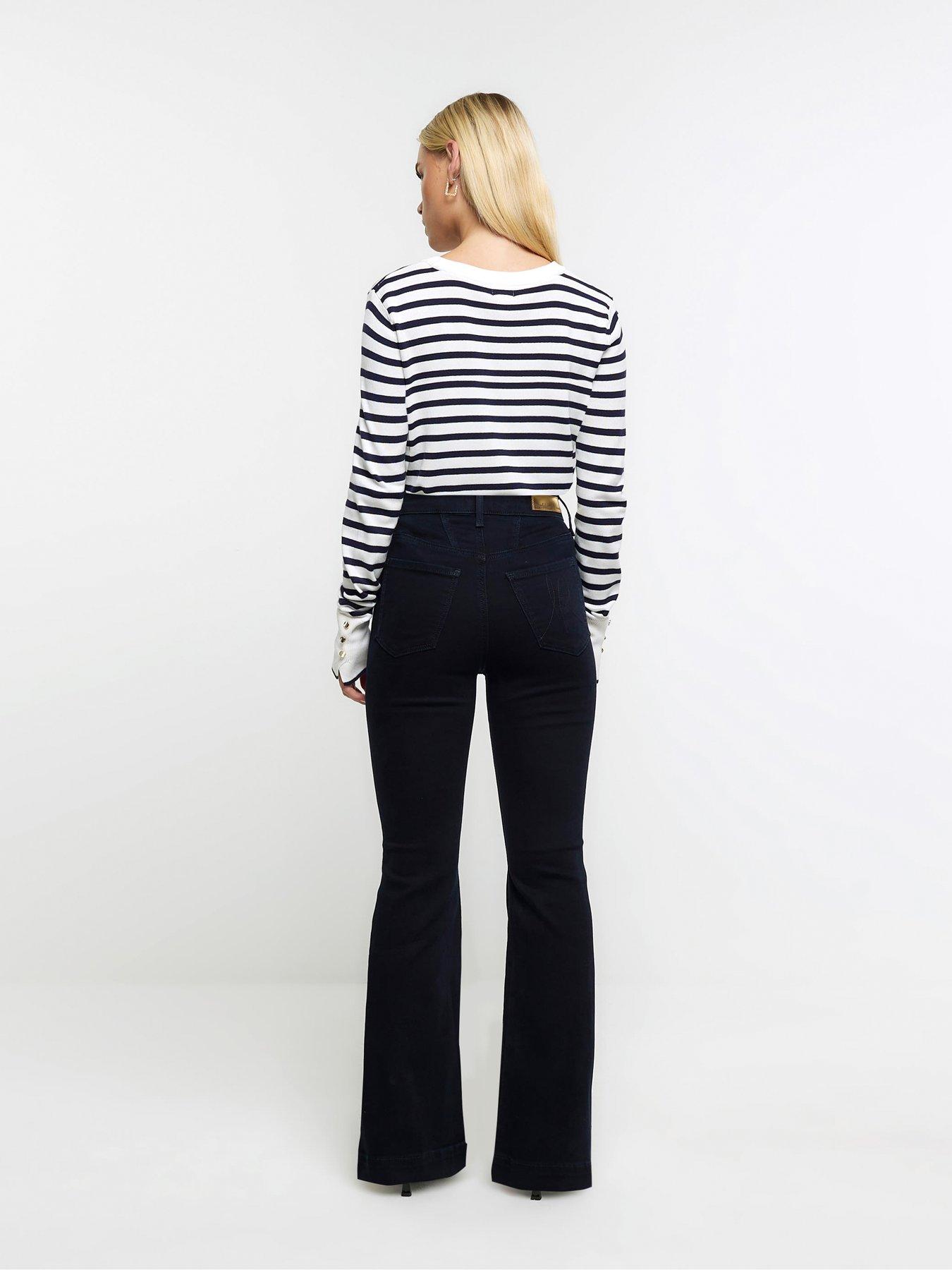 river-island-petite-tummy-hold-flare-bluestillFront