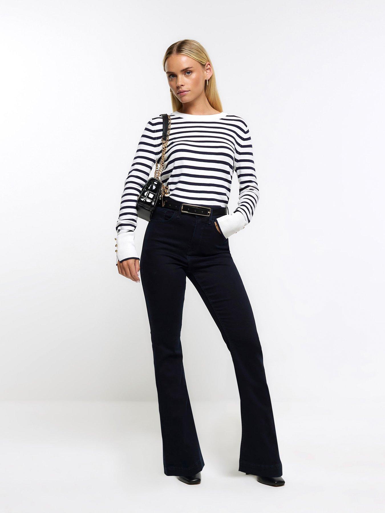 river-island-petite-tummy-hold-flare-bluedetail