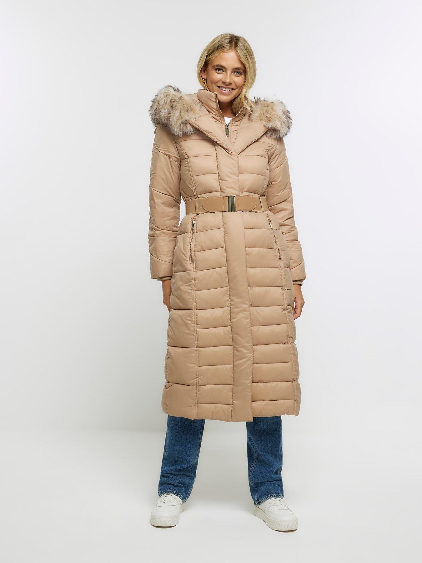 River island coat very hot sale