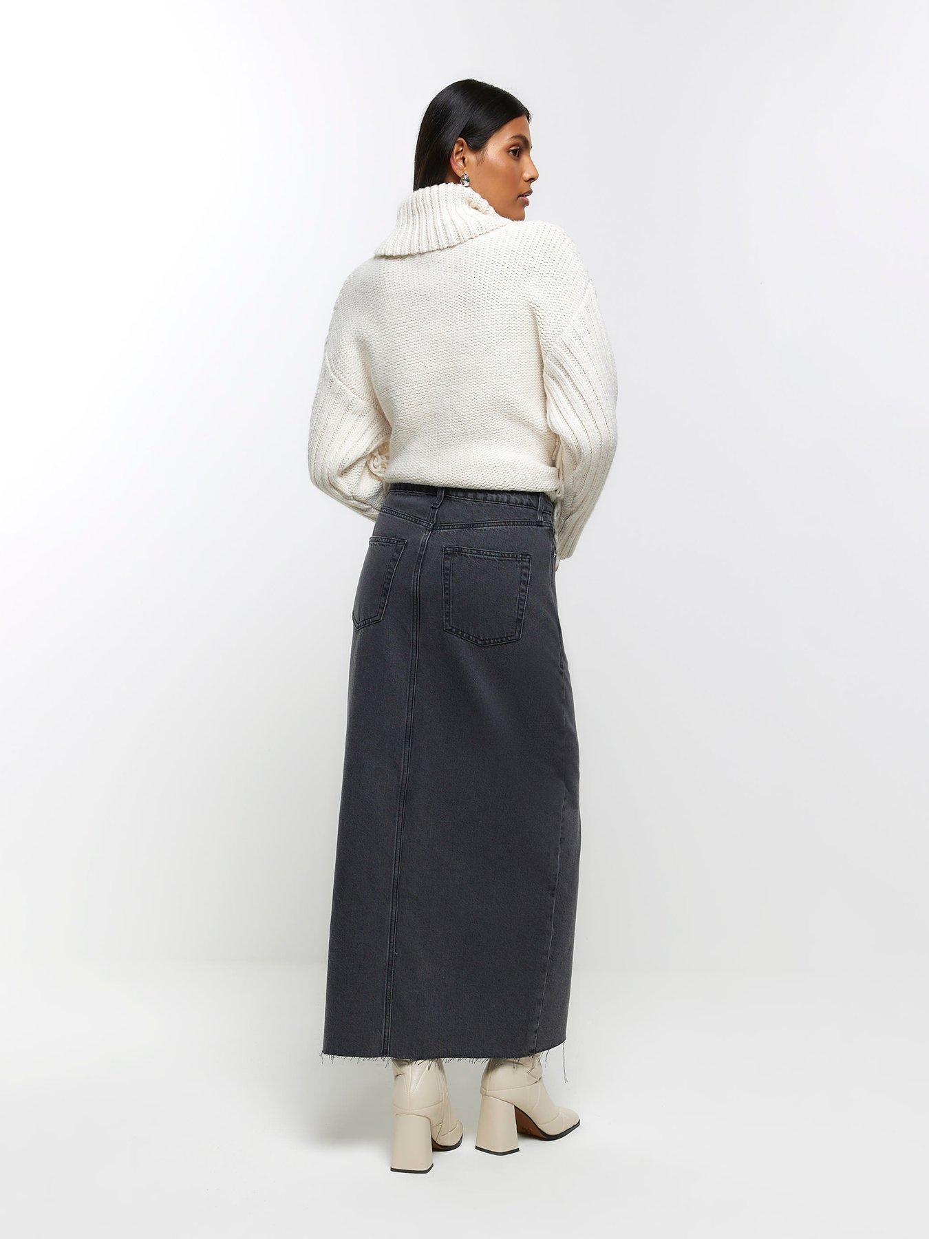 river-island-split-front-midaxi-denim-skirt-dark-greystillFront