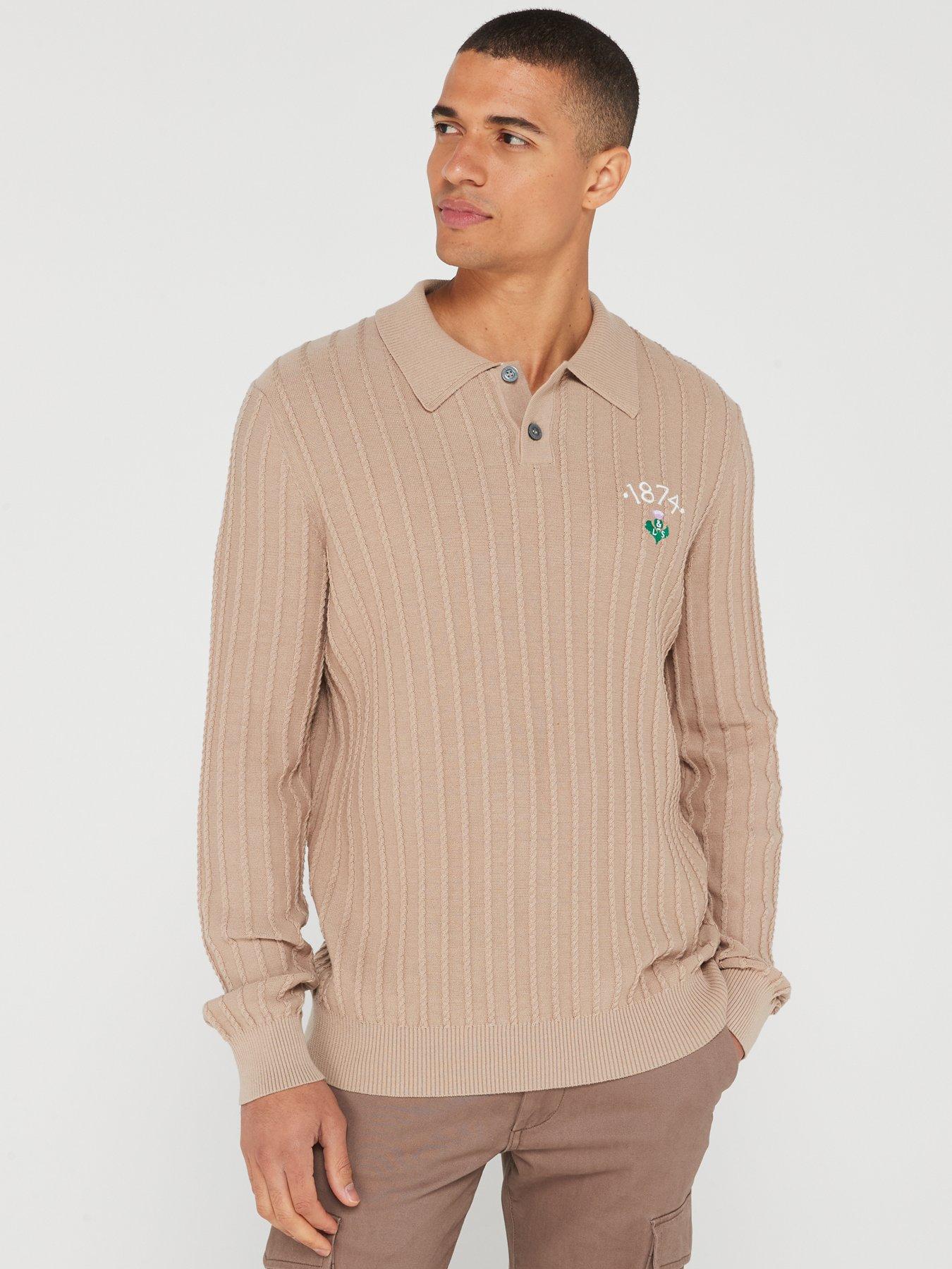 Lyle and scott cable knit jumper best sale