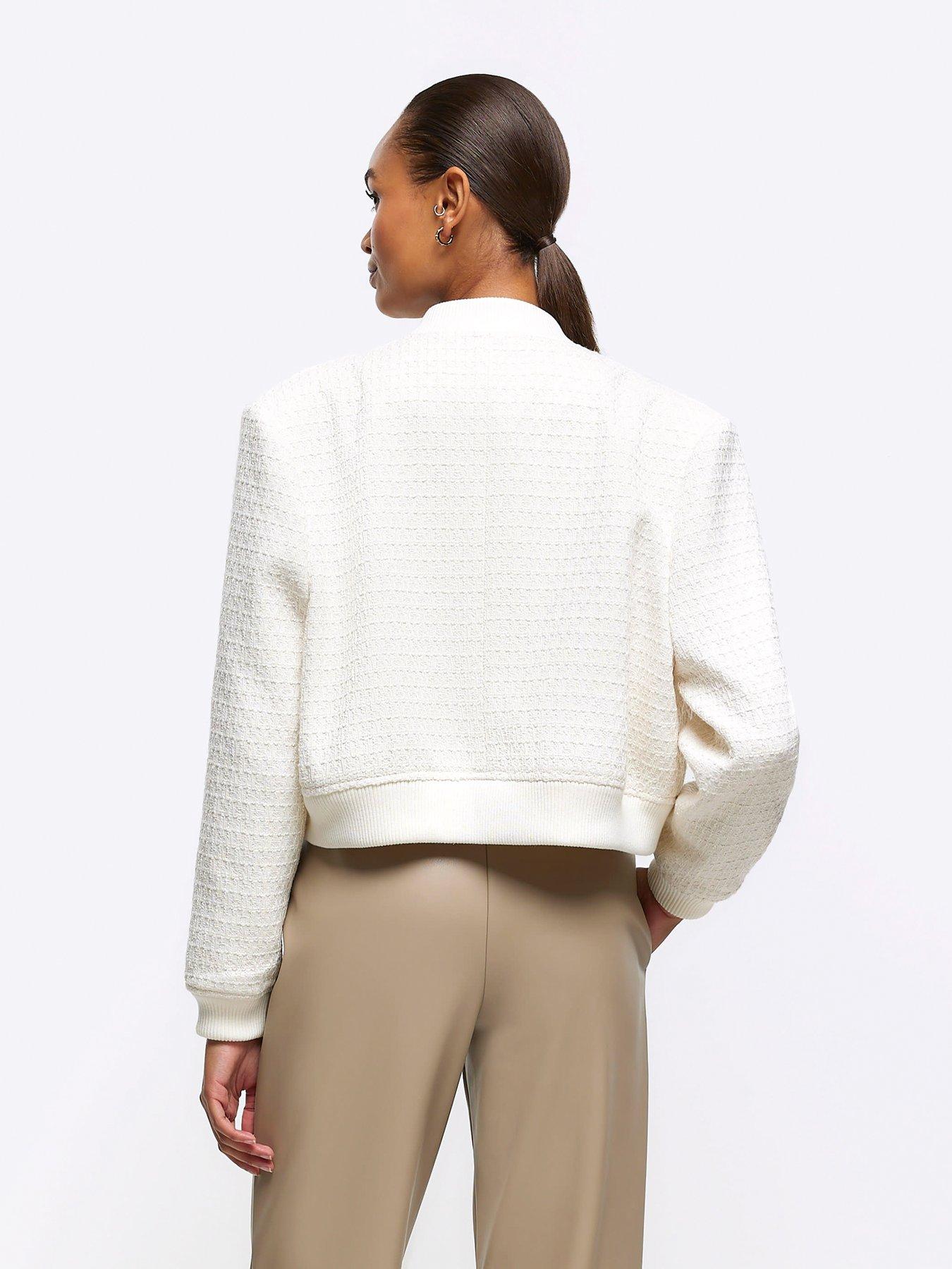 river-island-boucle-tailored-bomber-jacket-creamstillFront