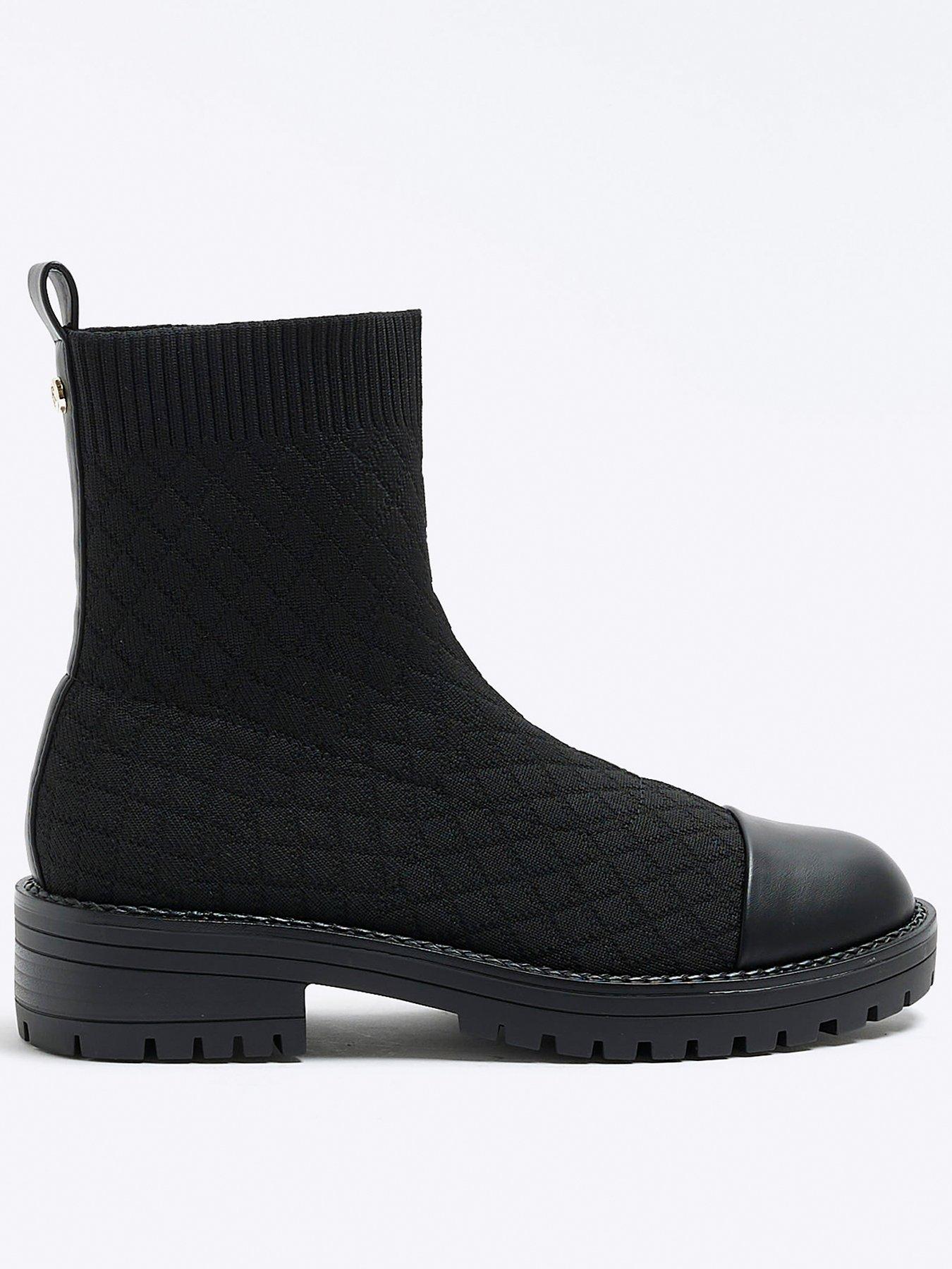 Chanel ankle hot sale boots 218