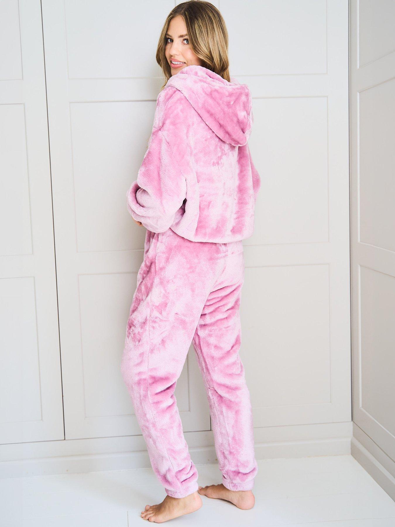 jim-jam-the-label-two-piece-fleece-lounge-set-pinkstillFront