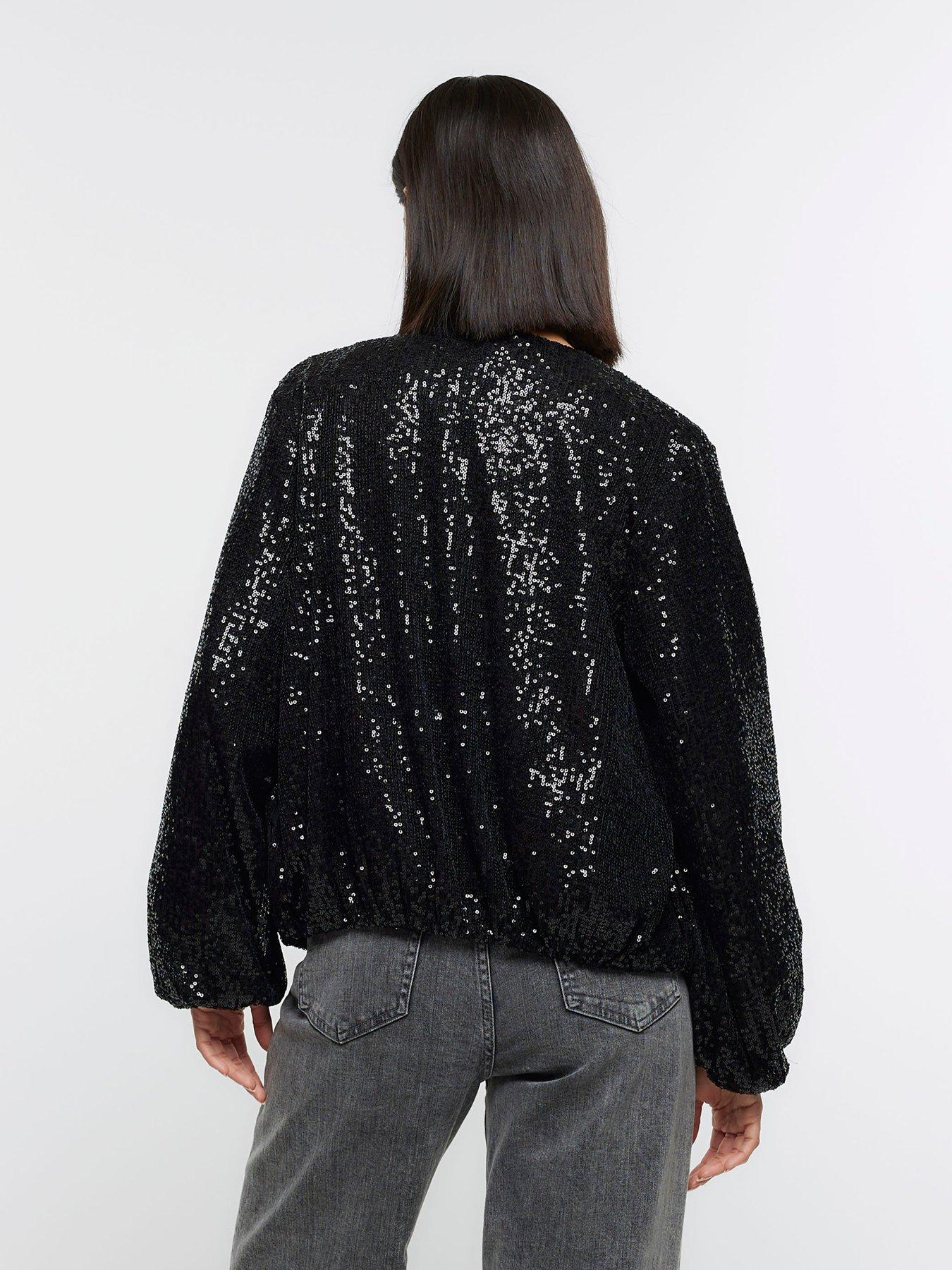 river-island-sequin-bomber-jacker-blackstillFront