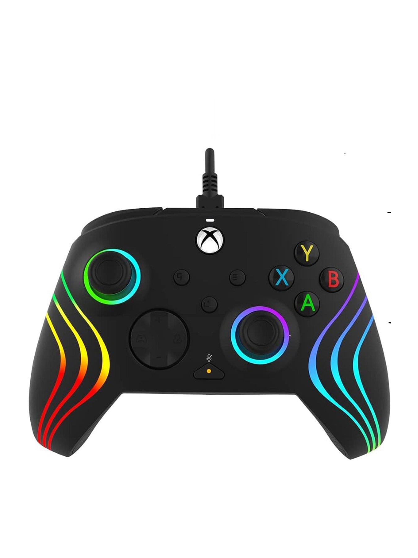 Image 1 of 7 of pdp Afterglow Wave Wired Controller Black