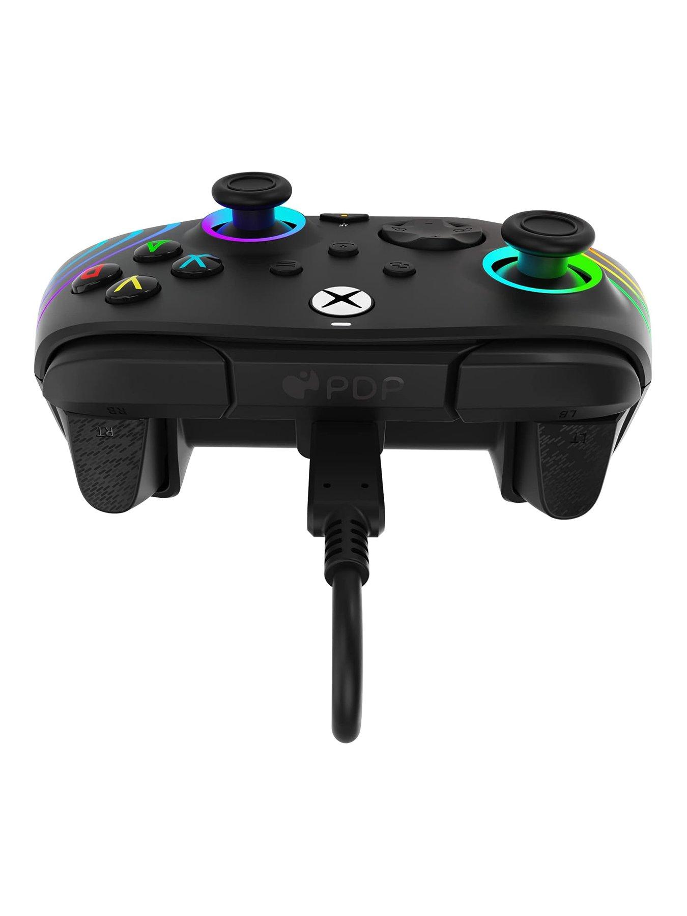 Image 5 of 7 of pdp Afterglow Wave Wired Controller Black