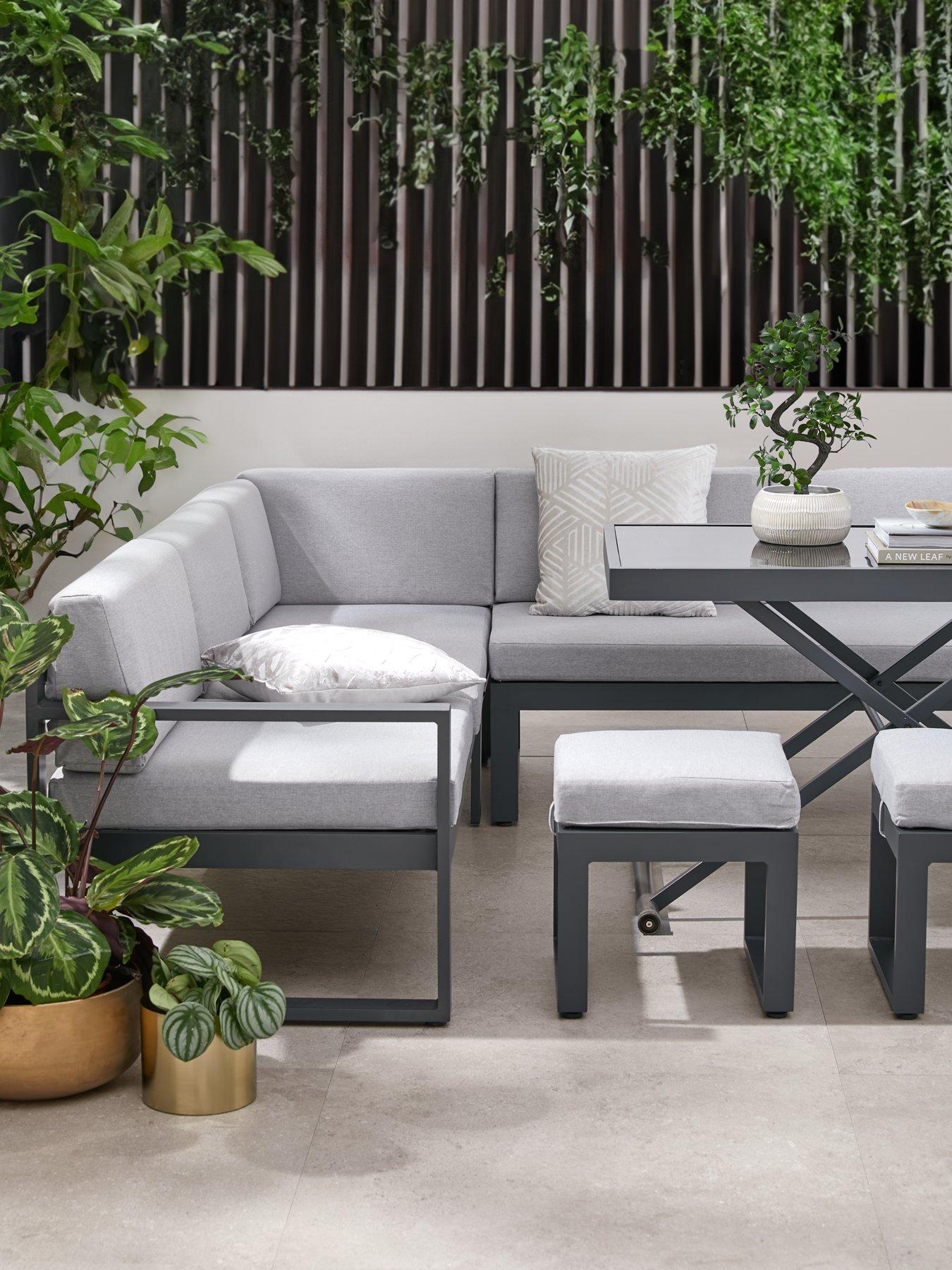 Image of Very Home Cuba Corner Dining Set with Lift-Up Table