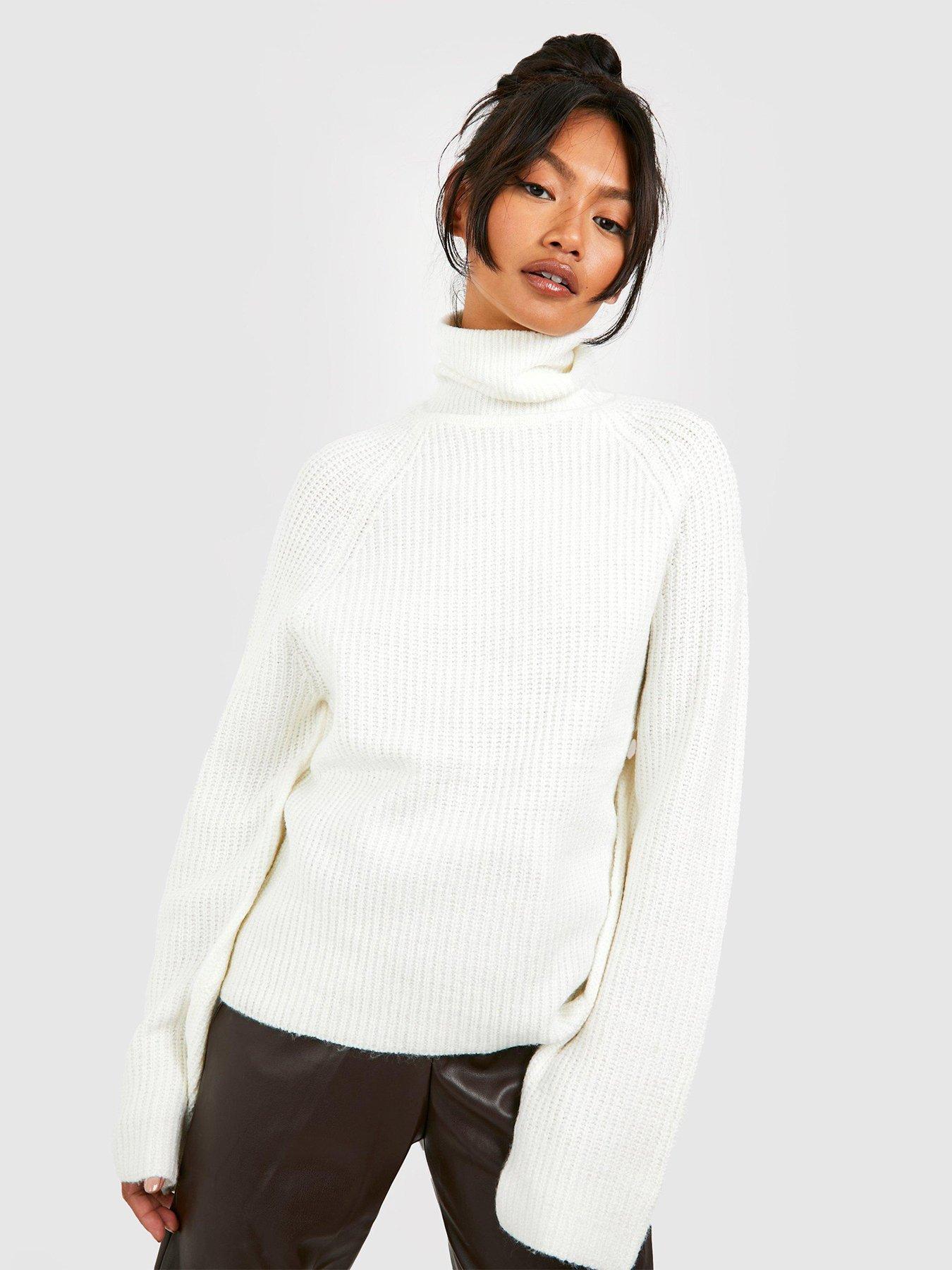 Boohoo hot sale cream jumper