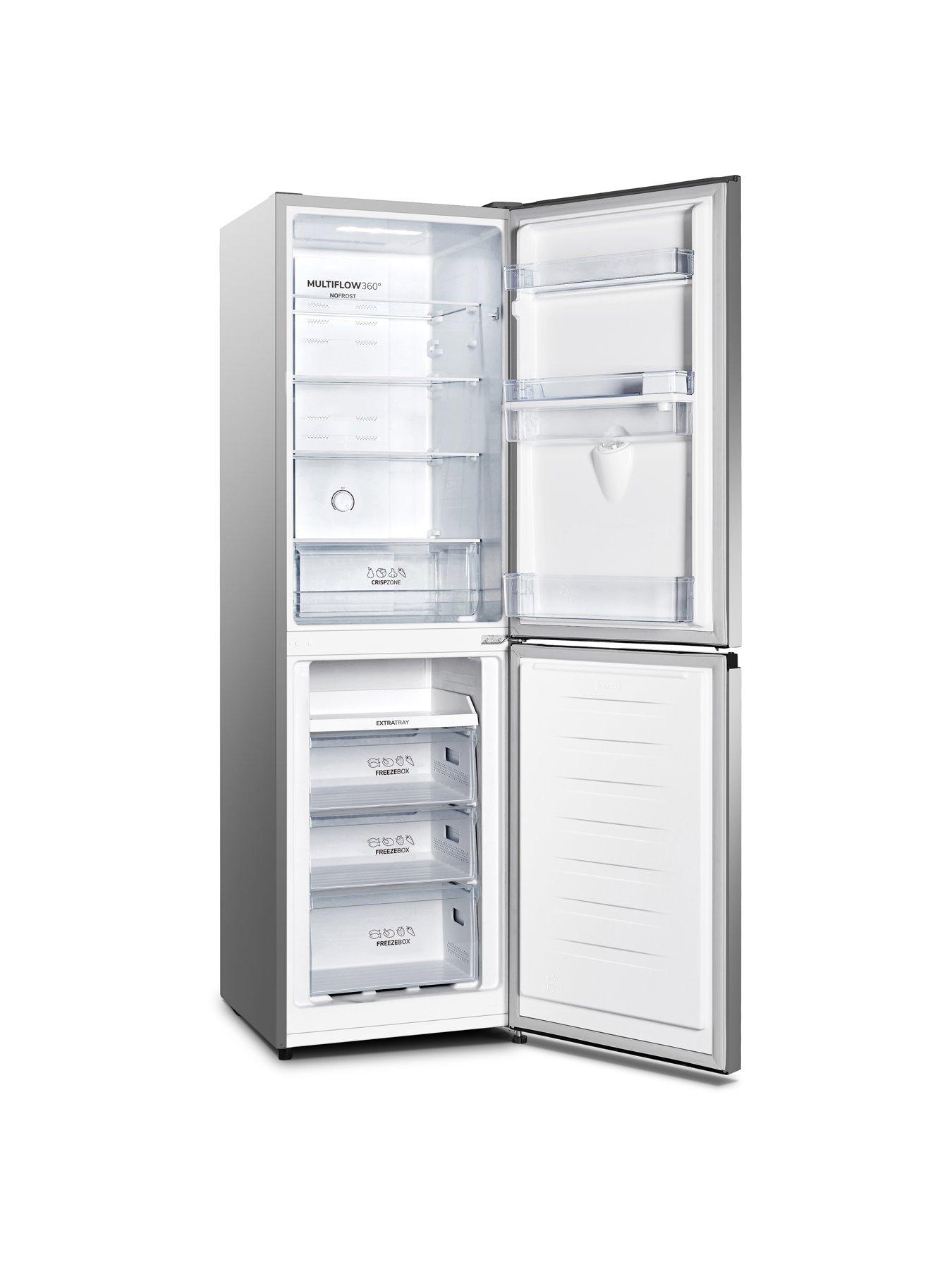 fridgemaster-fridgemaster-mc55251des-55cm-wide-total-no-frost-freestanding-fridge-freezer-silverstillFront