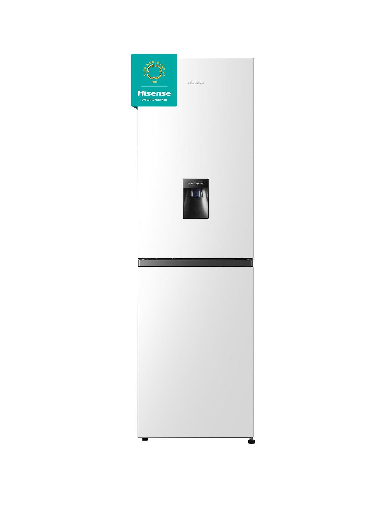undefined Hisense RB327N4WWE 55cm Wide, Total No Frost, Freestanding Fridge Freezer - White