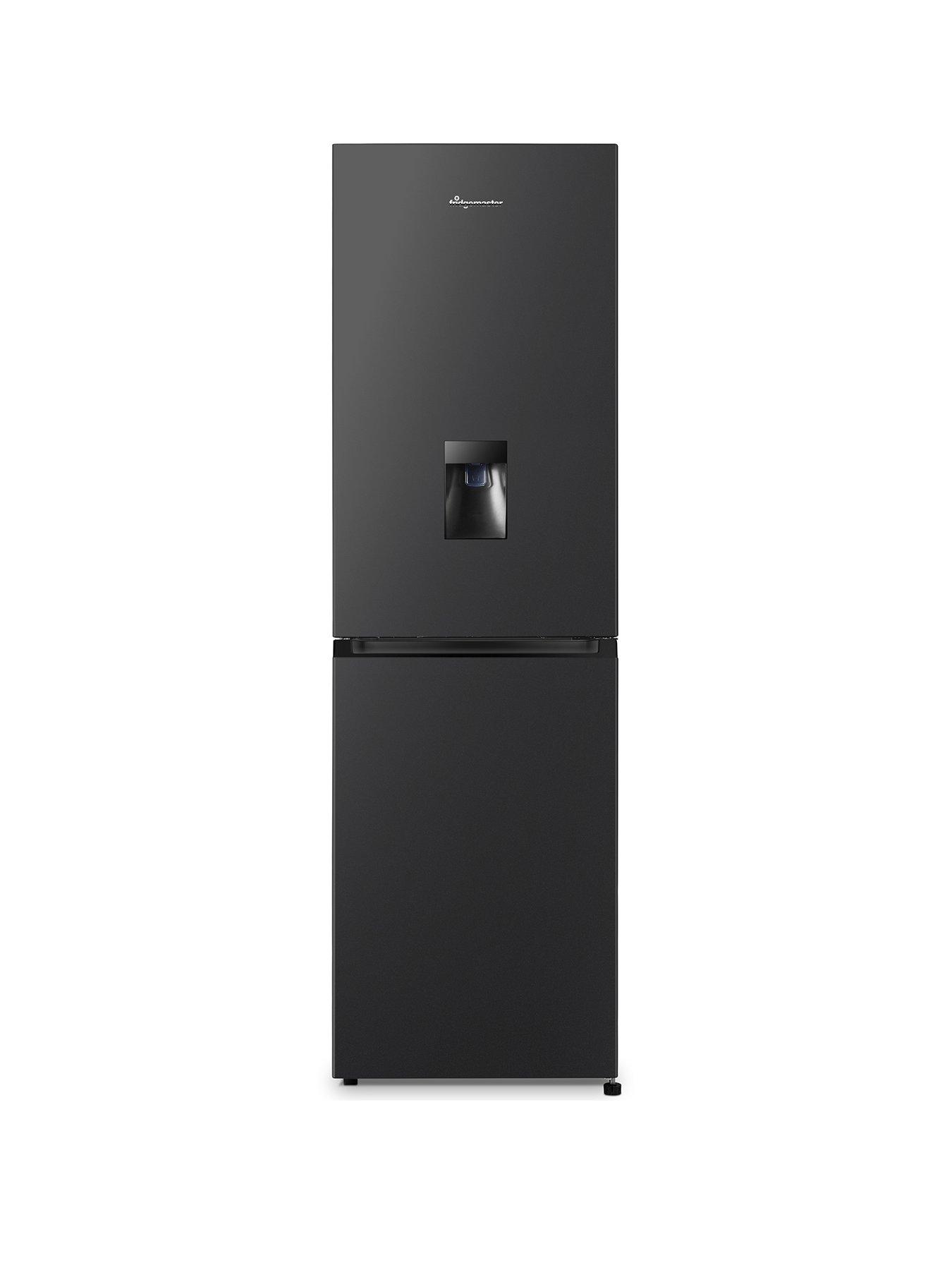 Russell Hobbs RH180FFFF55S Freestanding Frost Free Fridge Freezer with  Adjustable Thermostat & Feet, 70/30 279L 180cm High, LED Light, 2 Year