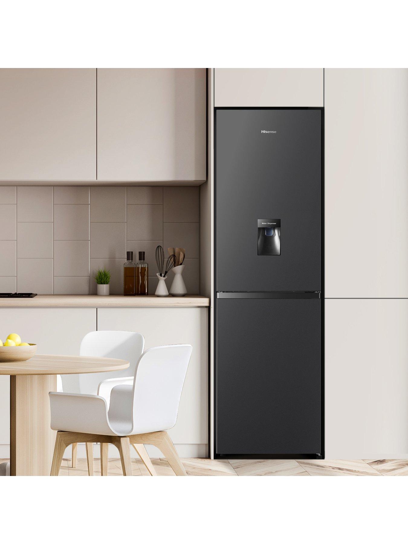 Image 3 of 7 of Hisense Hisense RB327N4WBE 55cm Wide, Total No Frost, Freestanding Fridge Freezer - Black