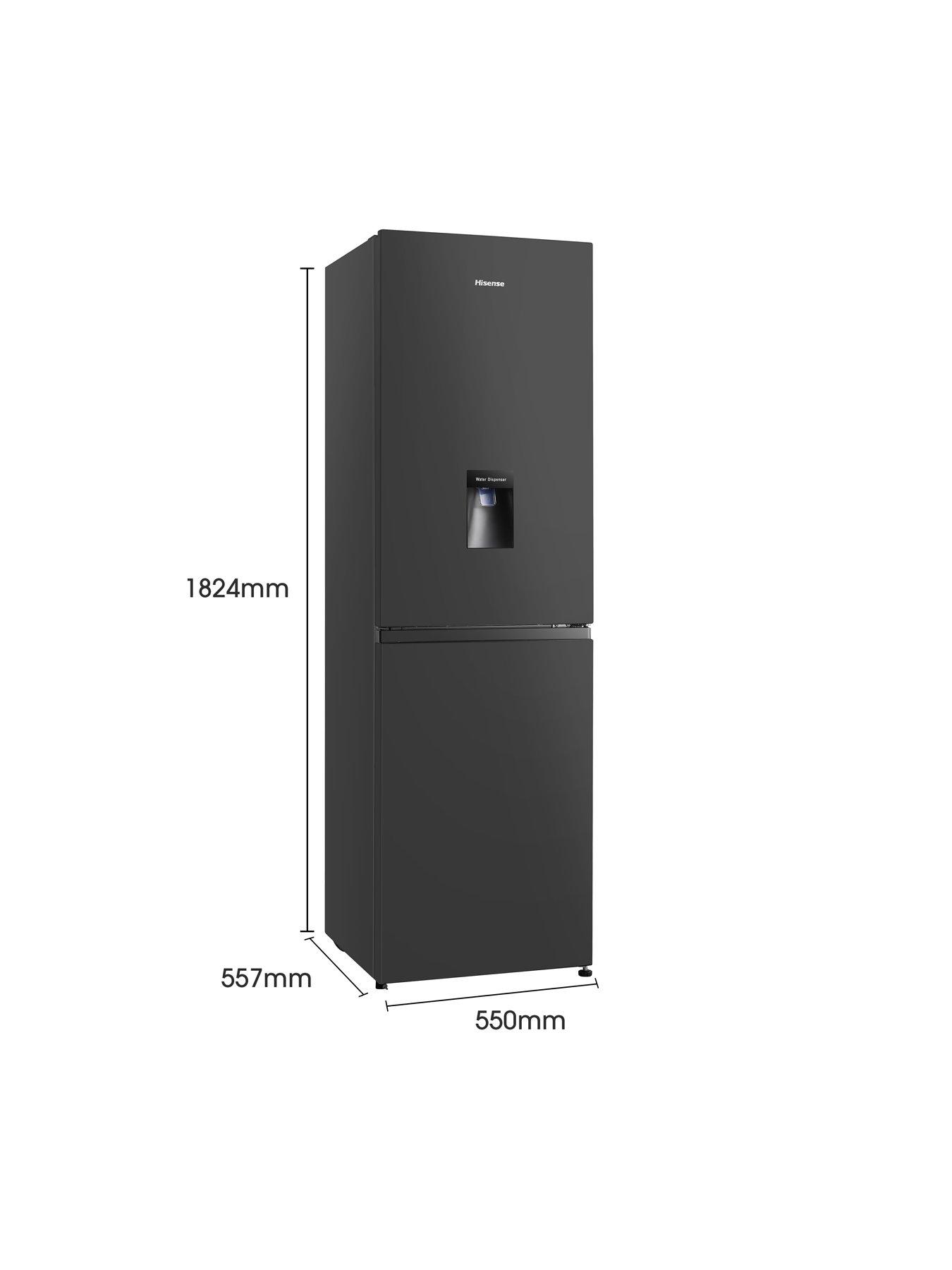 Image 6 of 7 of Hisense Hisense RB327N4WBE 55cm Wide, Total No Frost, Freestanding Fridge Freezer - Black