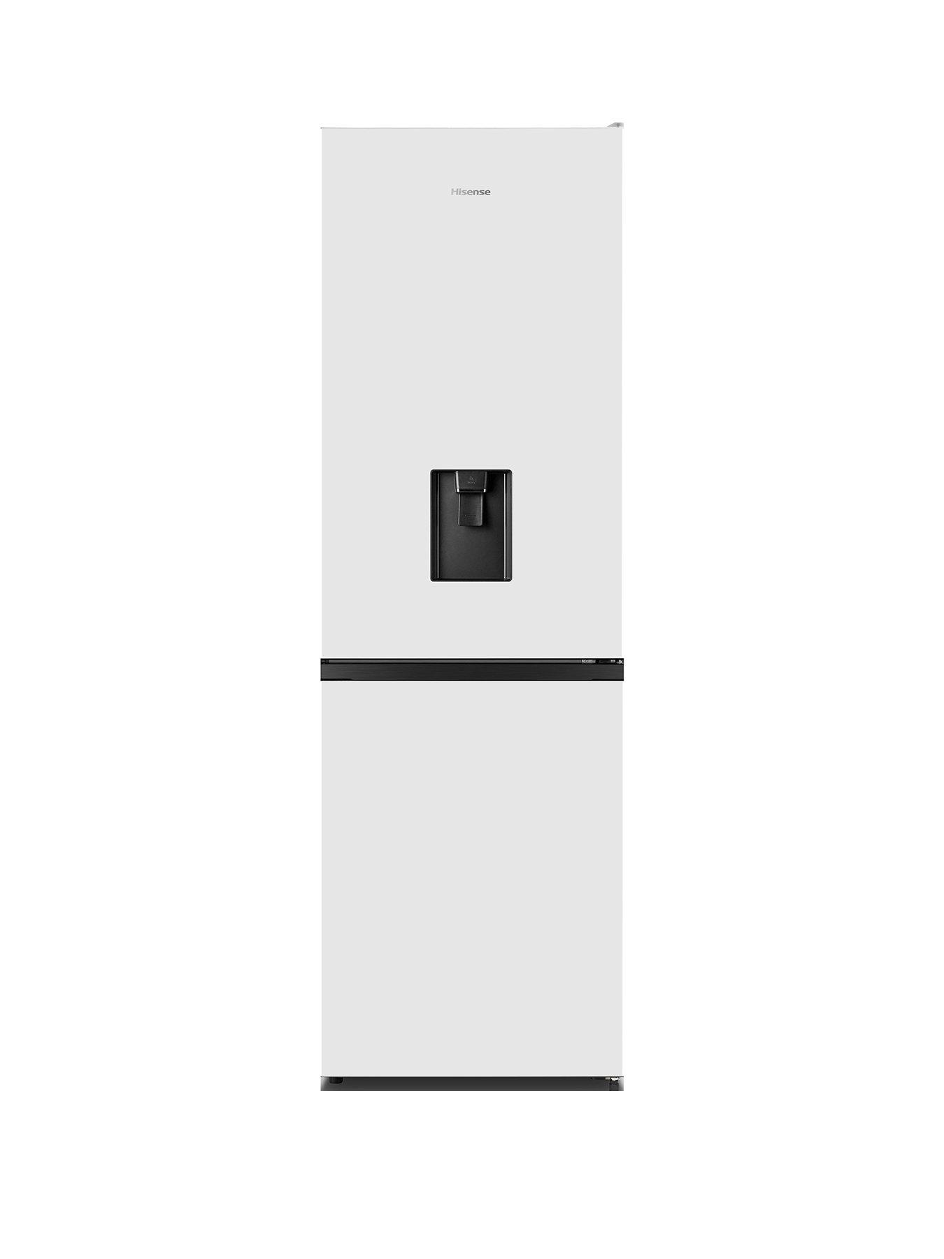 Hisense Hisense RB390N4WWE 60cm Wide, Total No Frost, Freestanding Fridge Freezer - White