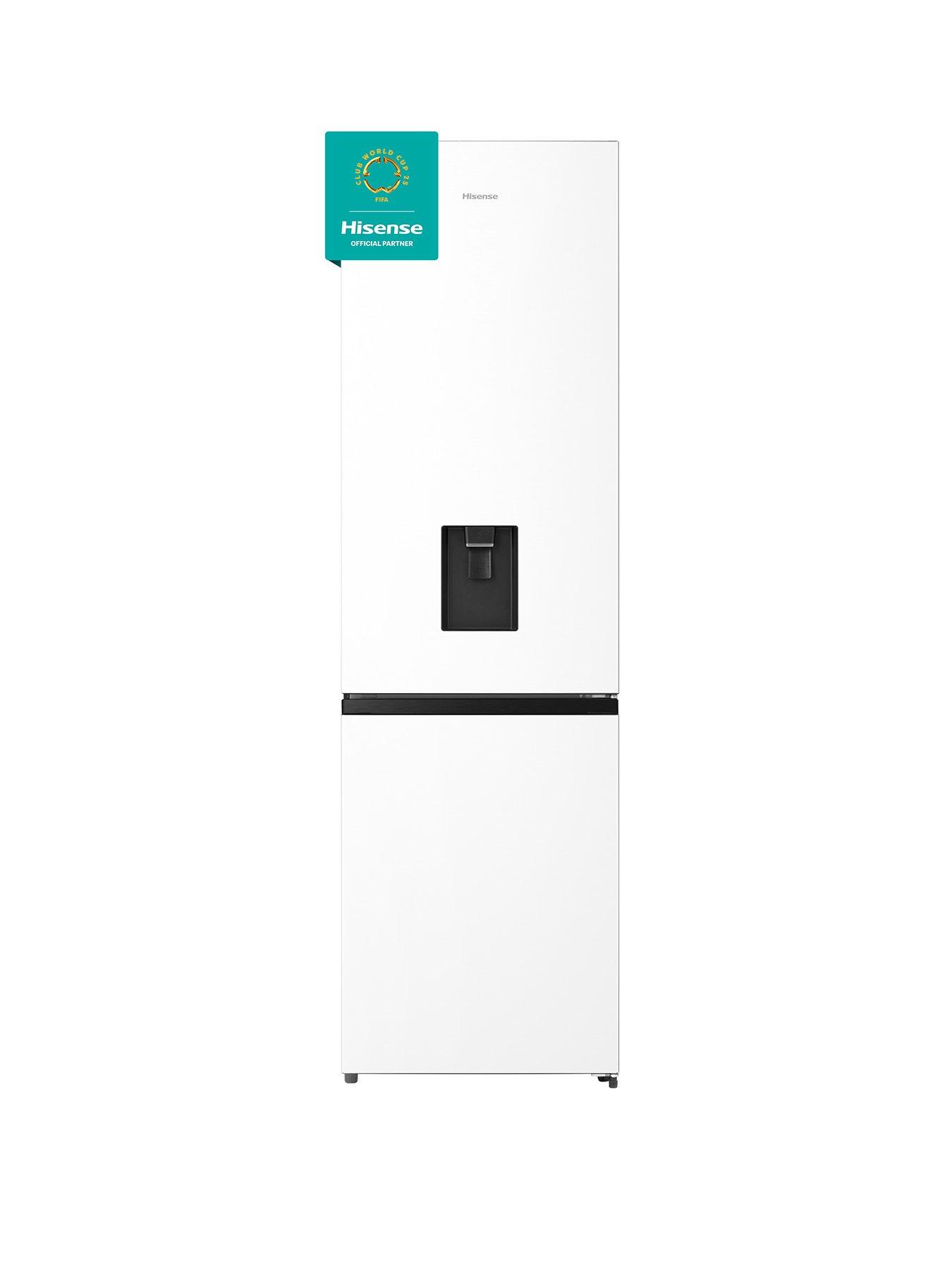 undefined Hisense RB435N4WWE 60cm Wide, Total No Frost, Freestanding Fridge Freezer - White