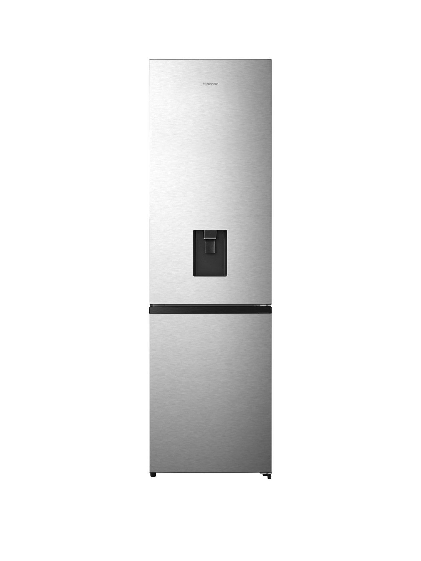 hisense-hisense-rb435n4wce-60cm-wide-total-no-frost-freestanding-fridge-freezer-stainless-steel