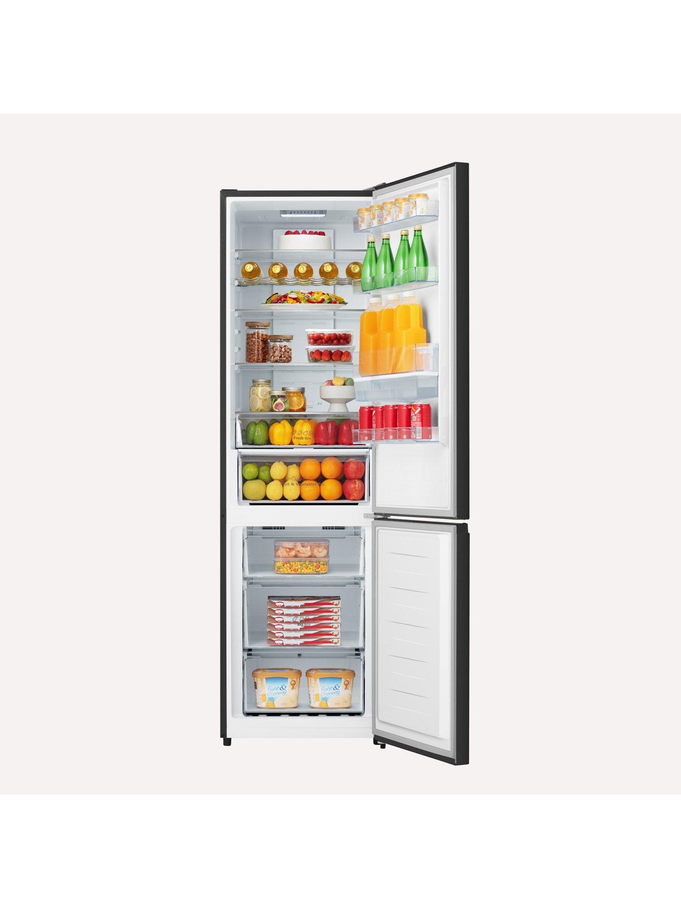 hisense-hisense-rb435n4wfe-60cm-wide-total-no-frost-freestanding-fridge-freezer-black-stainless-steeloutfit