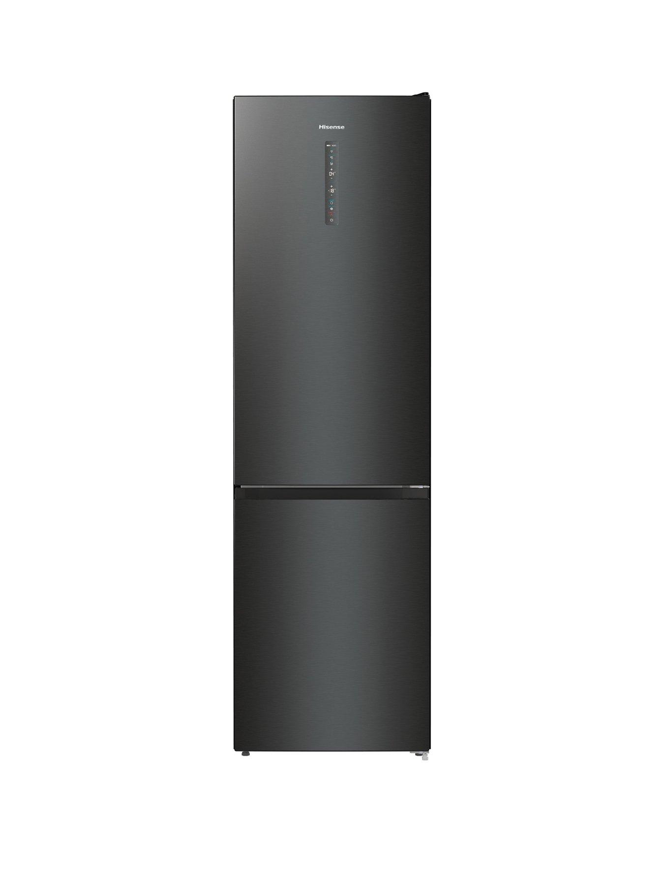 hisense-hisense-rb470n4sfcuk-60cm-wide-total-no-frost-c-rating-freestanding-fridge-freezer-black-stainless-steel