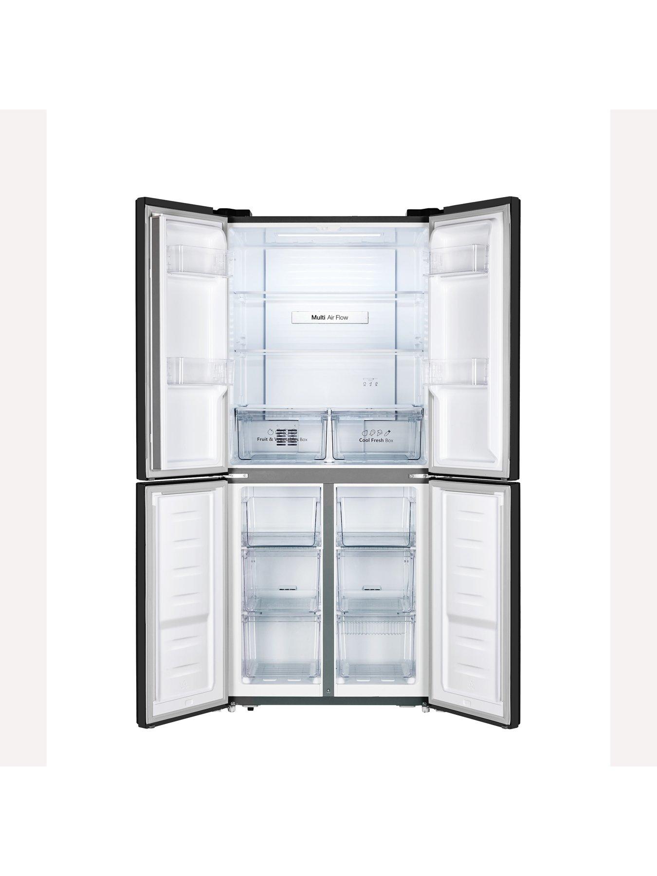 fridgemaster-mq79394eb-80cm-cross-door-american-fridge-freezer-blackback