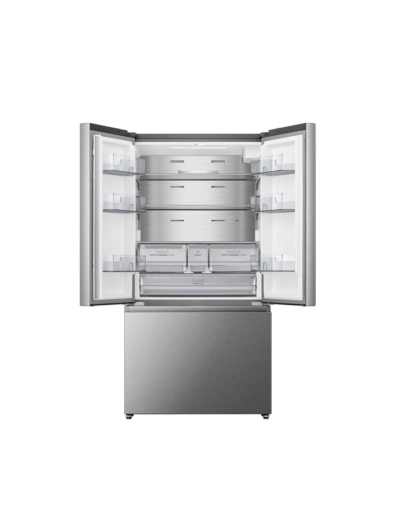 Image 2 of 7 of Hisense RF815N4SESE Pureflat 90cm French Door, American Fridge Freezer - Stainless Steel