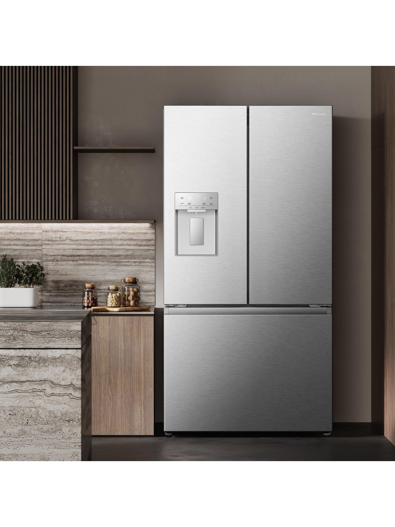 Image 3 of 7 of Hisense RF815N4SESE Pureflat 90cm French Door, American Fridge Freezer - Stainless Steel