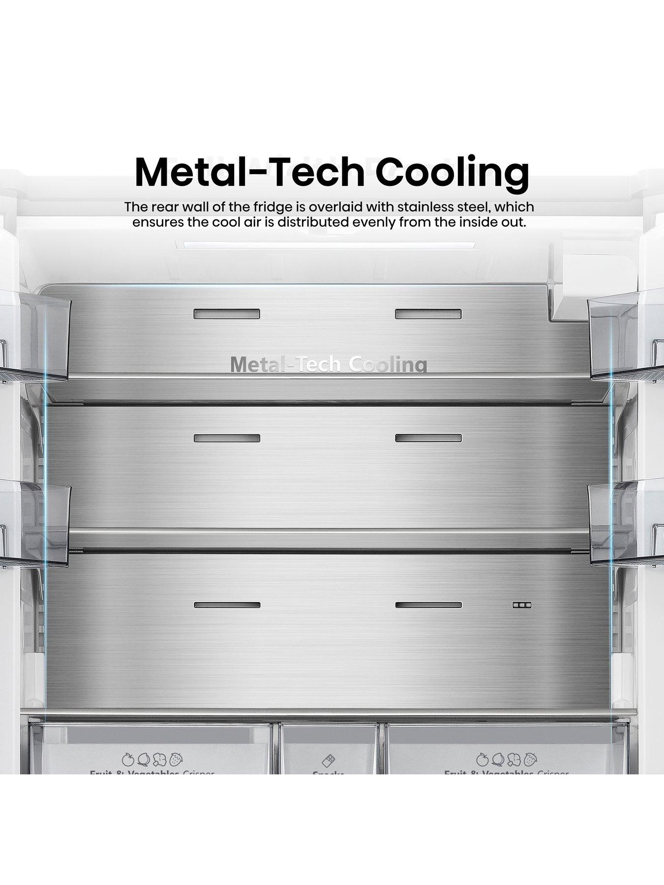 Image 5 of 7 of Hisense RF815N4SESE Pureflat 90cm French Door, American Fridge Freezer - Stainless Steel