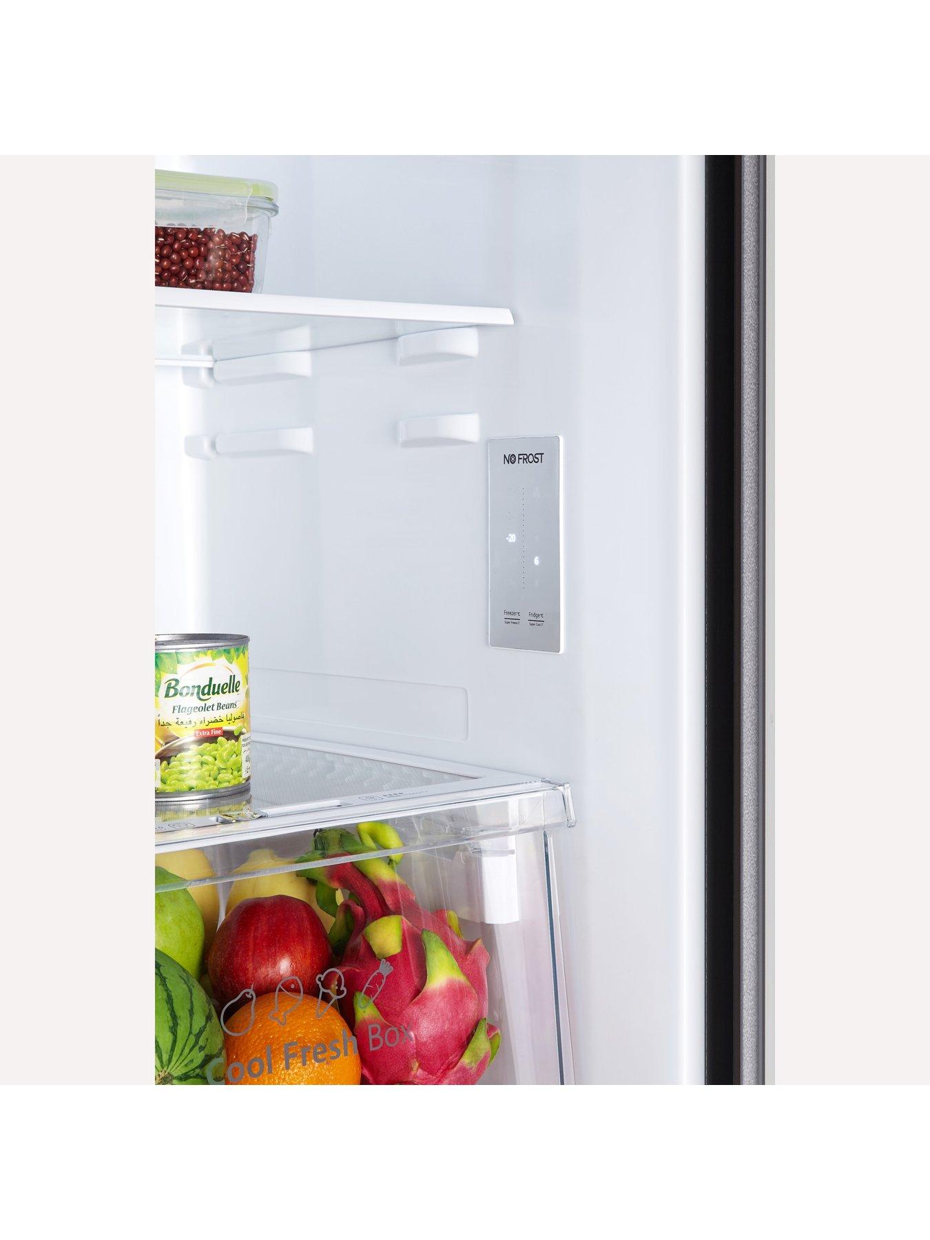 fridgemaster-mq79394es-80cm-cross-door-american-fridge-freezernbsp--silveroutfit