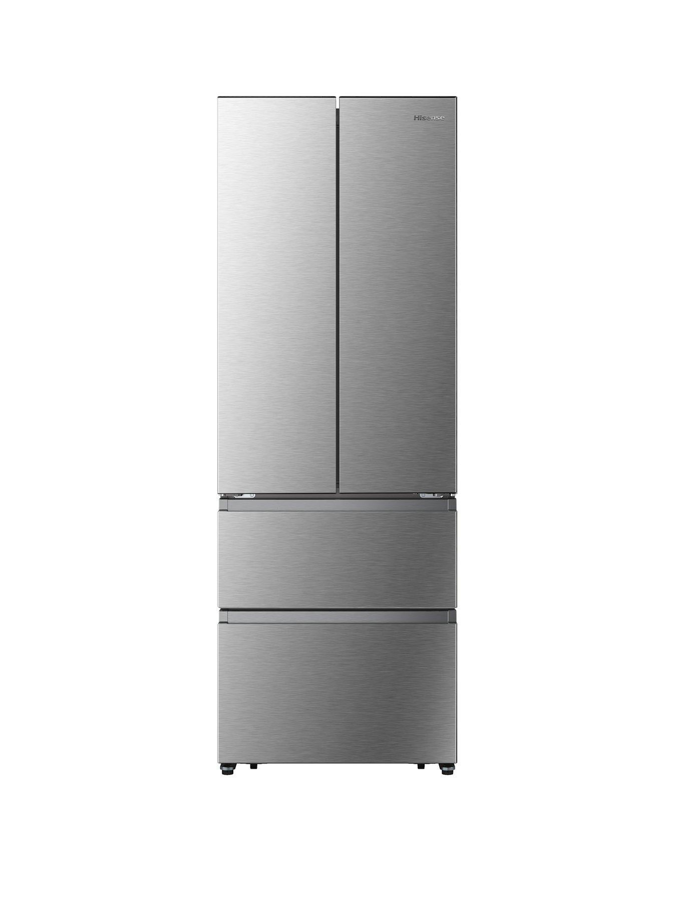 hisense-rf632n4bce-70cm-wide-french-door-american-fridge-freezer-stainless-steelfront