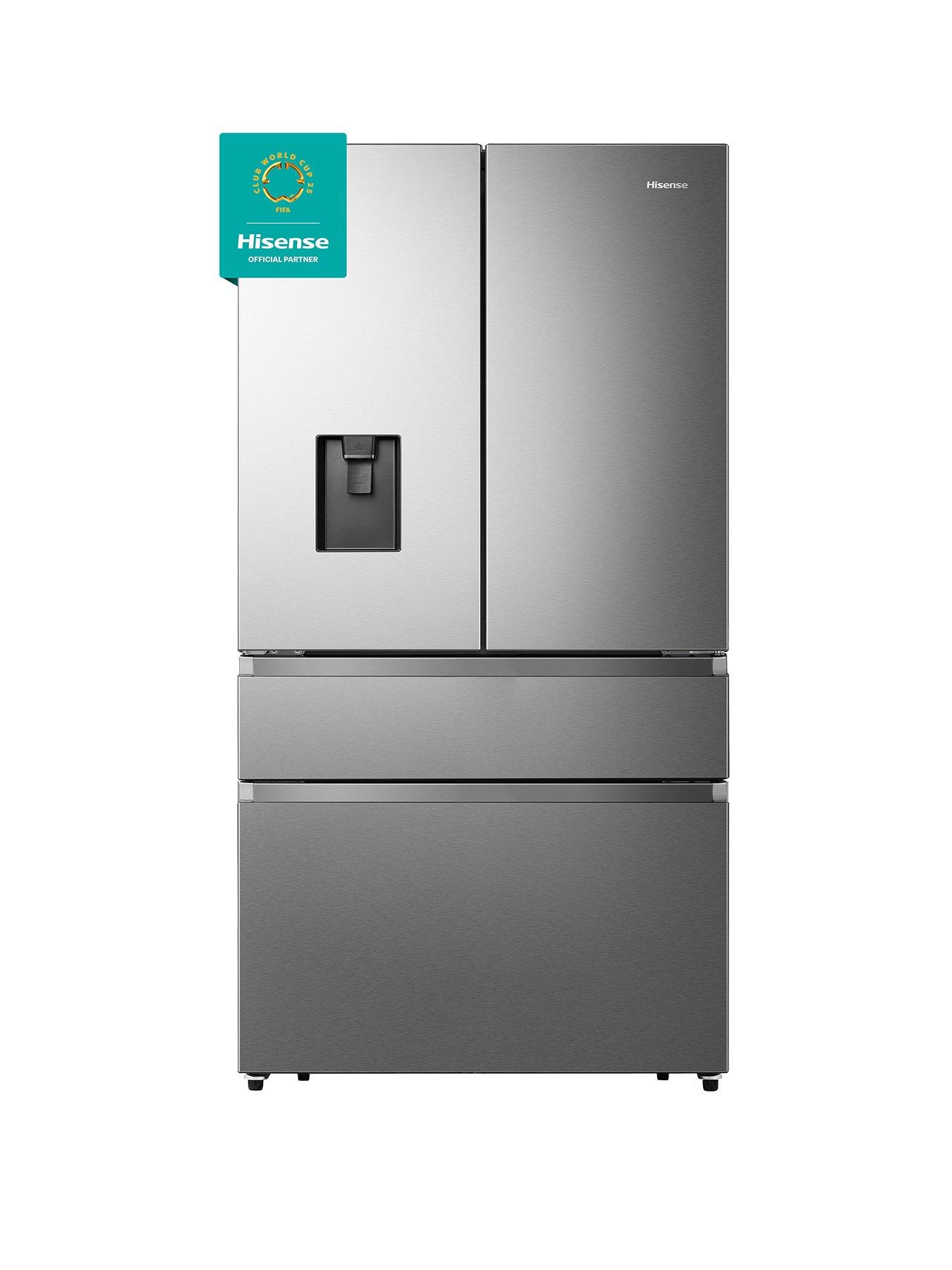 hisense-rf749n4swse-pureflat-90cm-french-door-american-fridge-freezer-stainless-steelfront