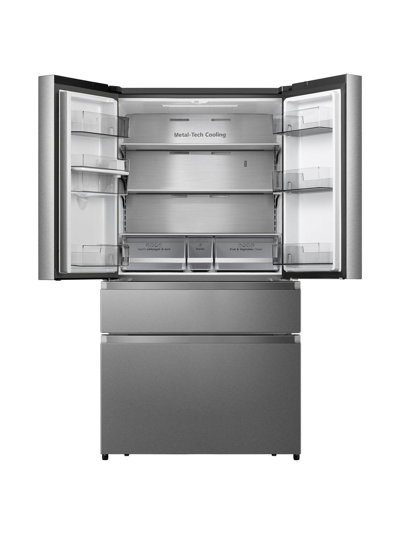 Image 2 of 7 of Hisense RF749N4SWSE Pureflat 90cm French Door, American Fridge Freezer - Stainless Steel