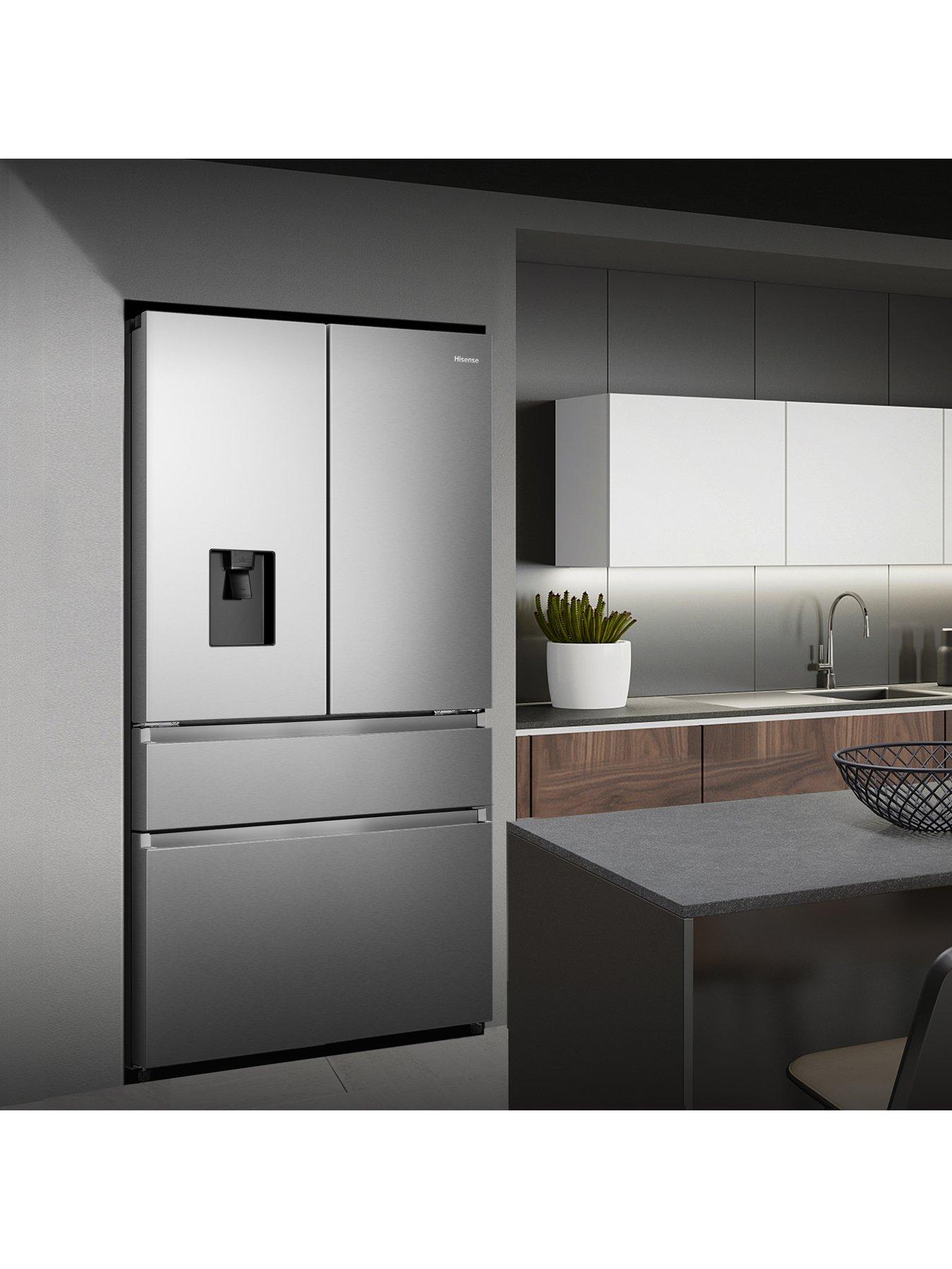 Image 3 of 7 of Hisense RF749N4SWSE Pureflat 90cm French Door, American Fridge Freezer - Stainless Steel
