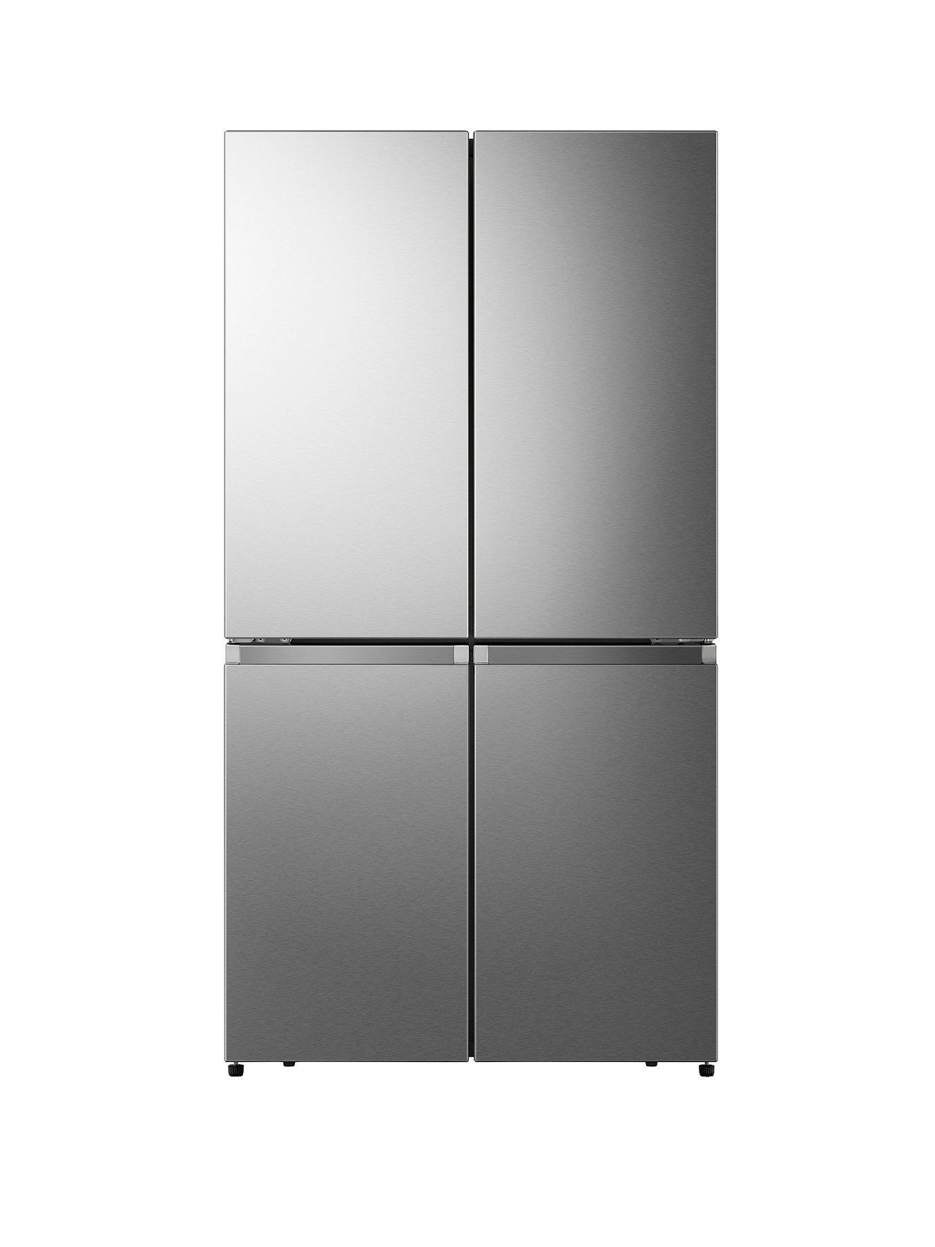 hisense-rq758n4sase-pureflat-90cm-cross-door-american-fridge-freezer-stainless-steel