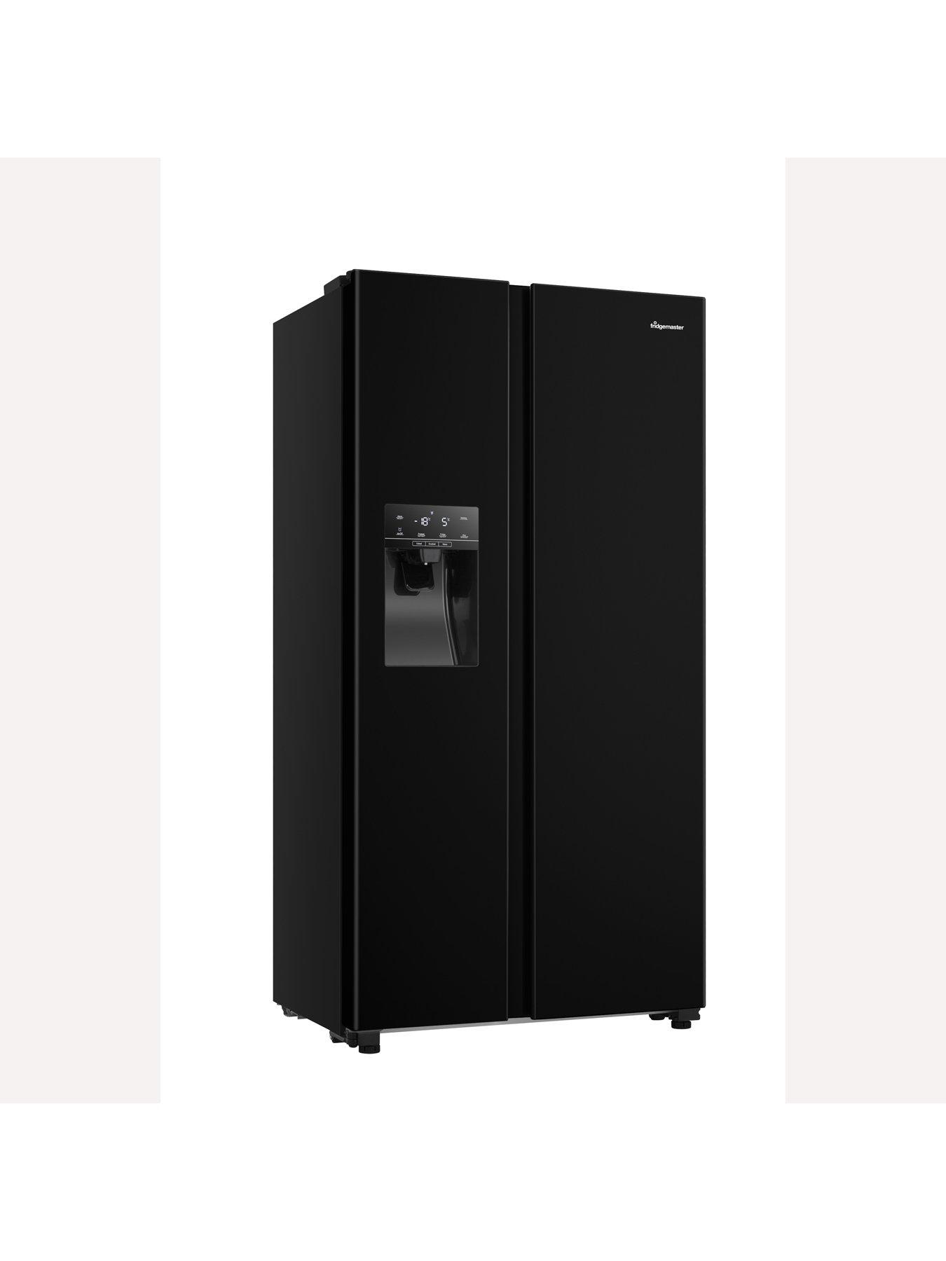 Image 4 of 7 of Fridgemaster MS91500IEB 90cm Wide Side by Side, Water and Ice, American Fridge Freezer -&nbsp;Black
