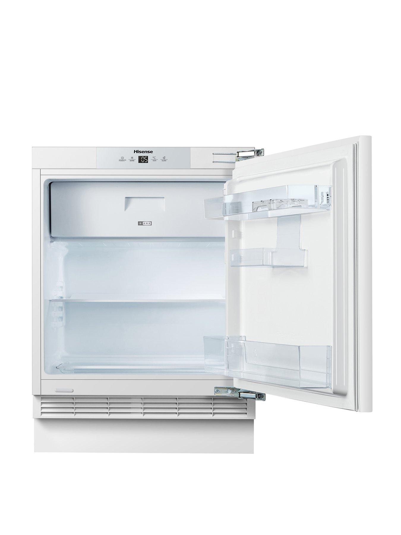 Image 1 of 7 of Hisense RUR156D4AWE Integrated Undercounter Fridge with Icebox&nbsp; - White